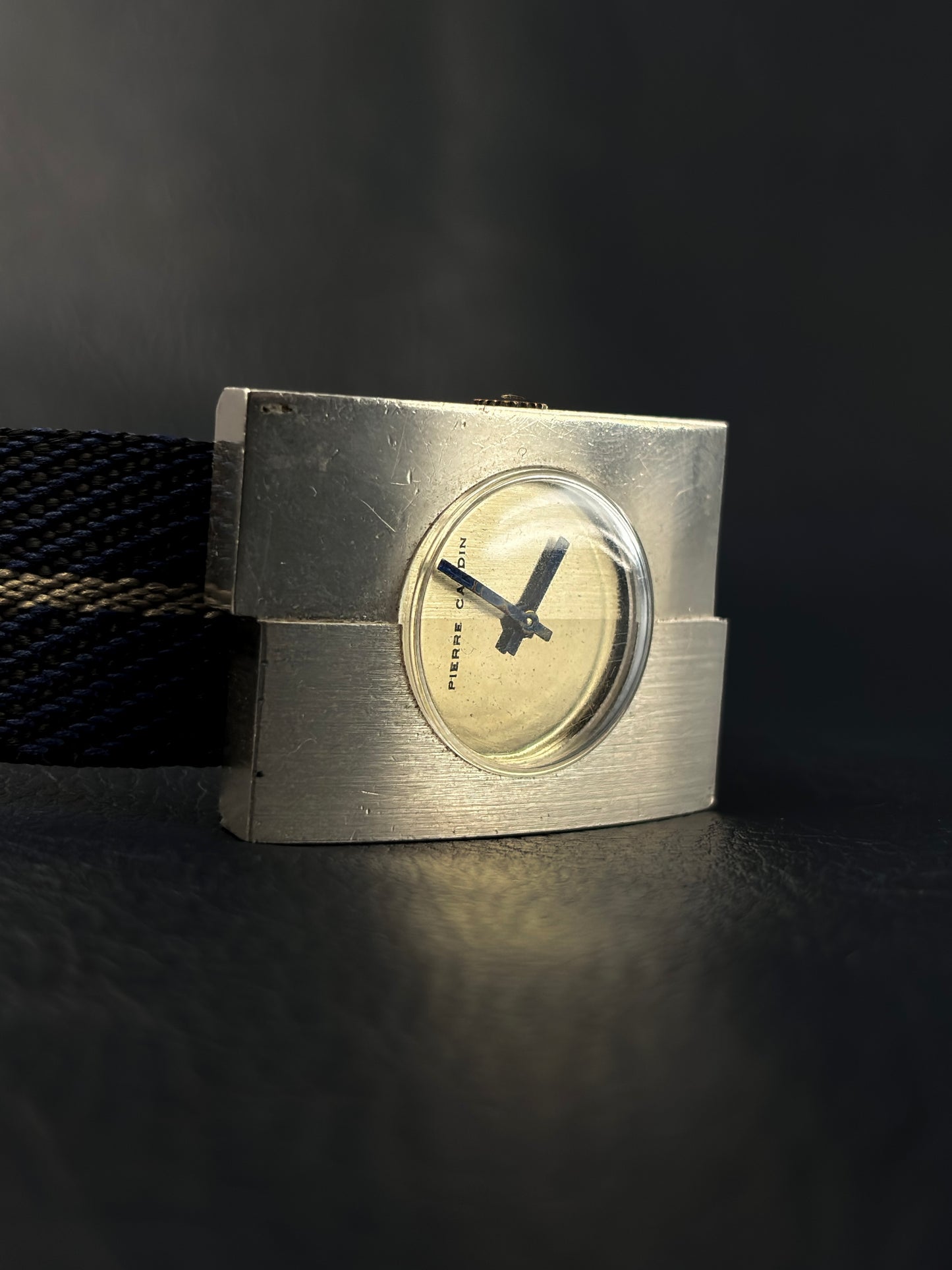 Pierre Cardin 1971 by Jaeger-LeCoultre PC 115 Op-Art Wristwatch