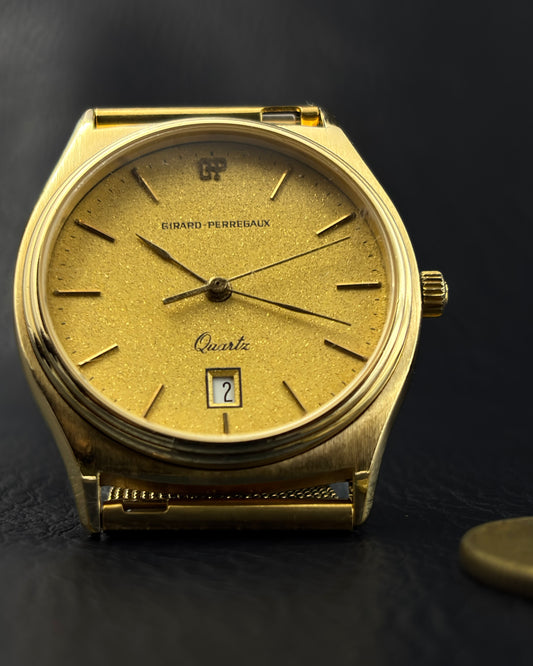 Girard-Perregaux Quartz Watch | 20-Micron Gold-Plated