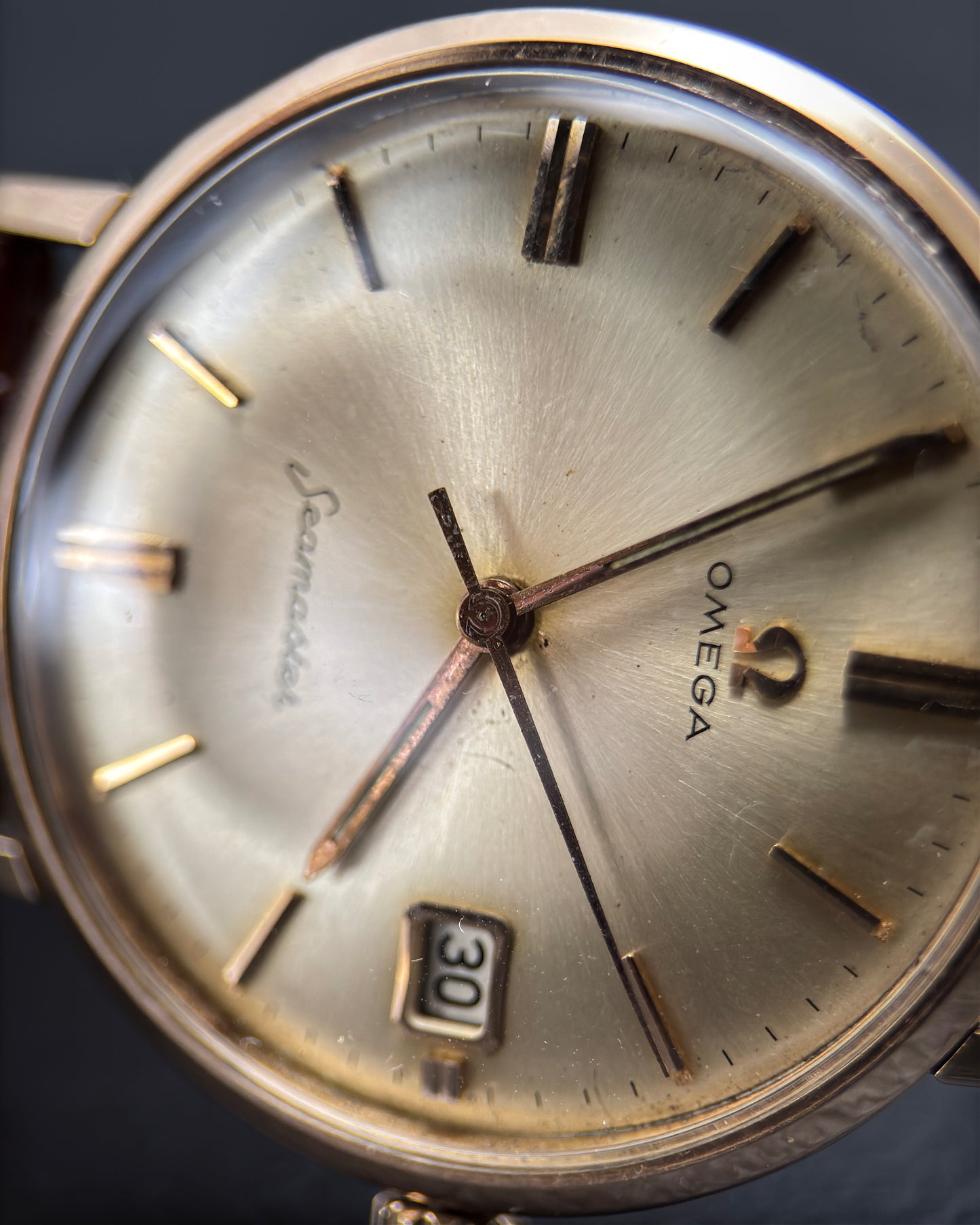Omega Seamaster Rare Pink Gold Cap