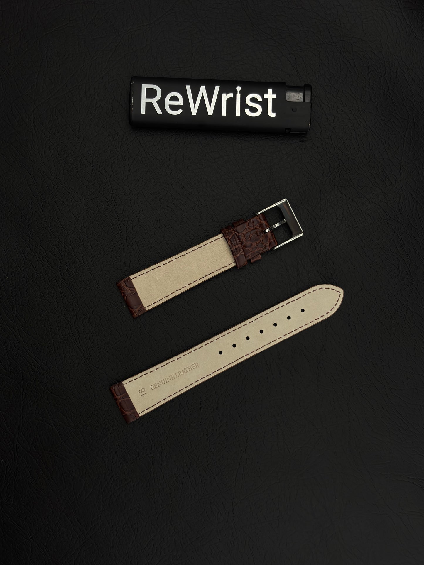 Italian Leather Strap - Brown