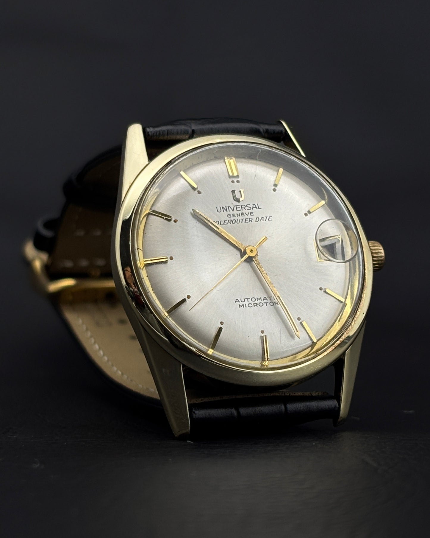 Universal Genève Polerouter Date 404601-3 | Gold-Capped Case