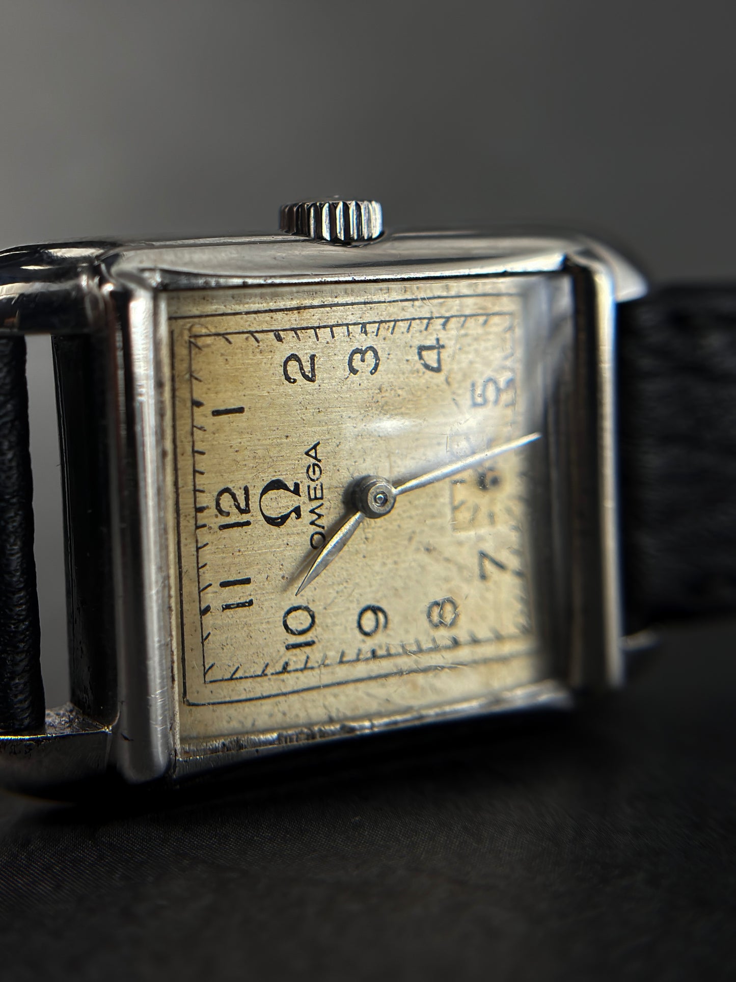 Omega Tank Watch | Vintage 1930s | Subsecond