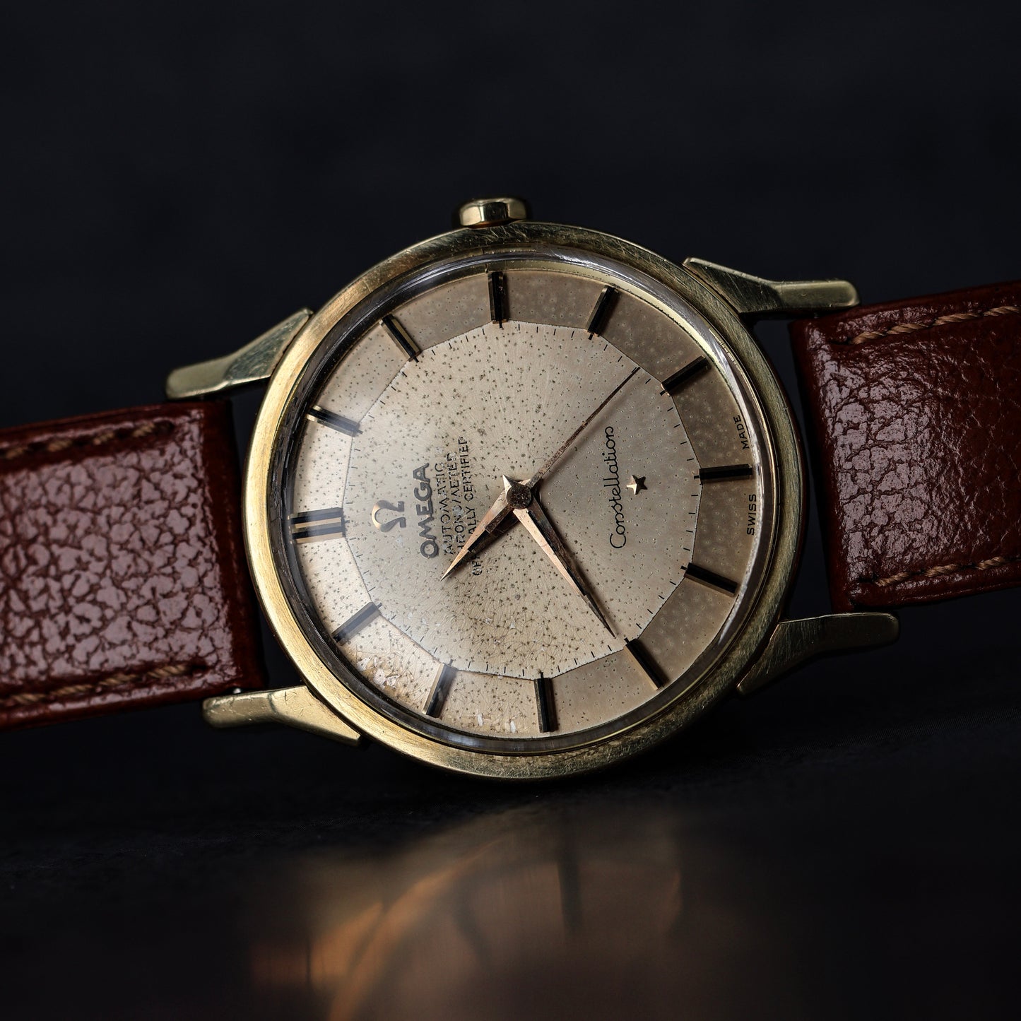 Omega Constellation Pie Pan