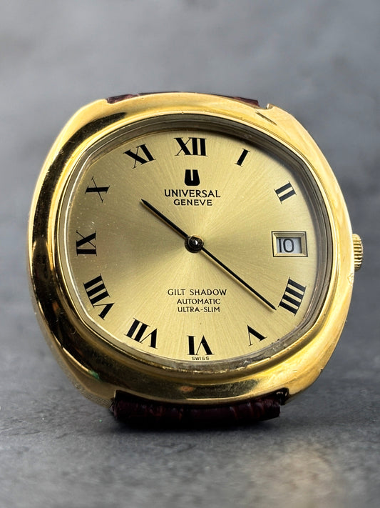 Universal Geneve Gilt Shadow Ultra Slim Automatic