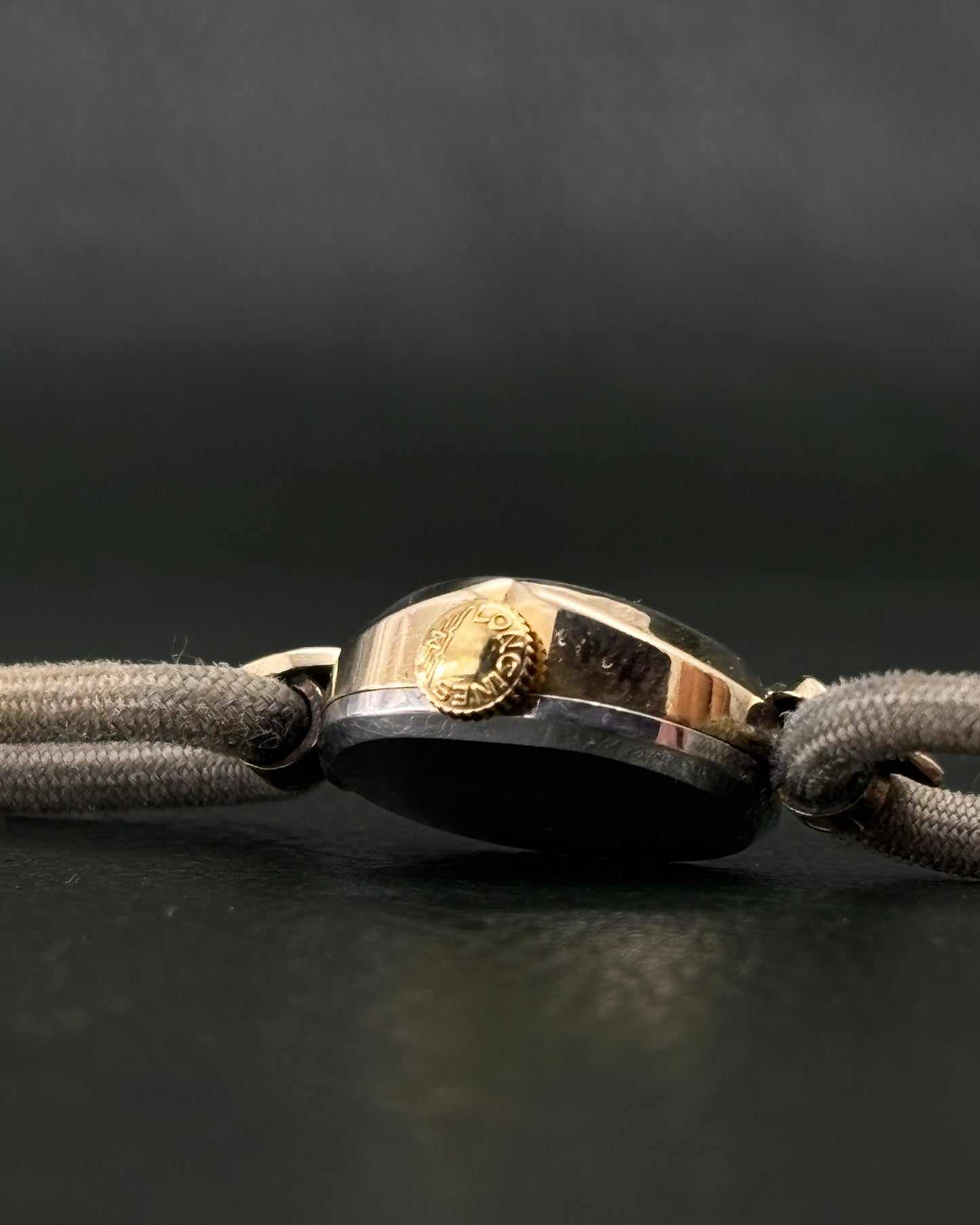 Longines Ladies Cocktail Watch- Gold Cap