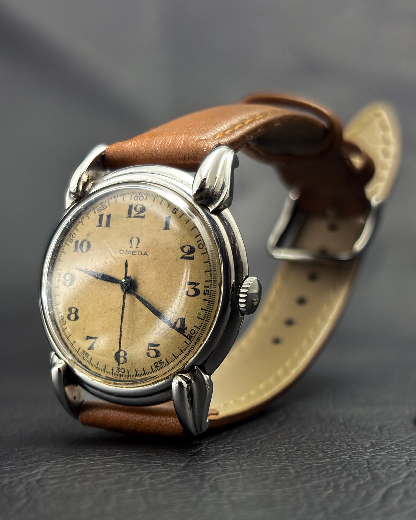 Omega Art Deco 1940s vintage watch