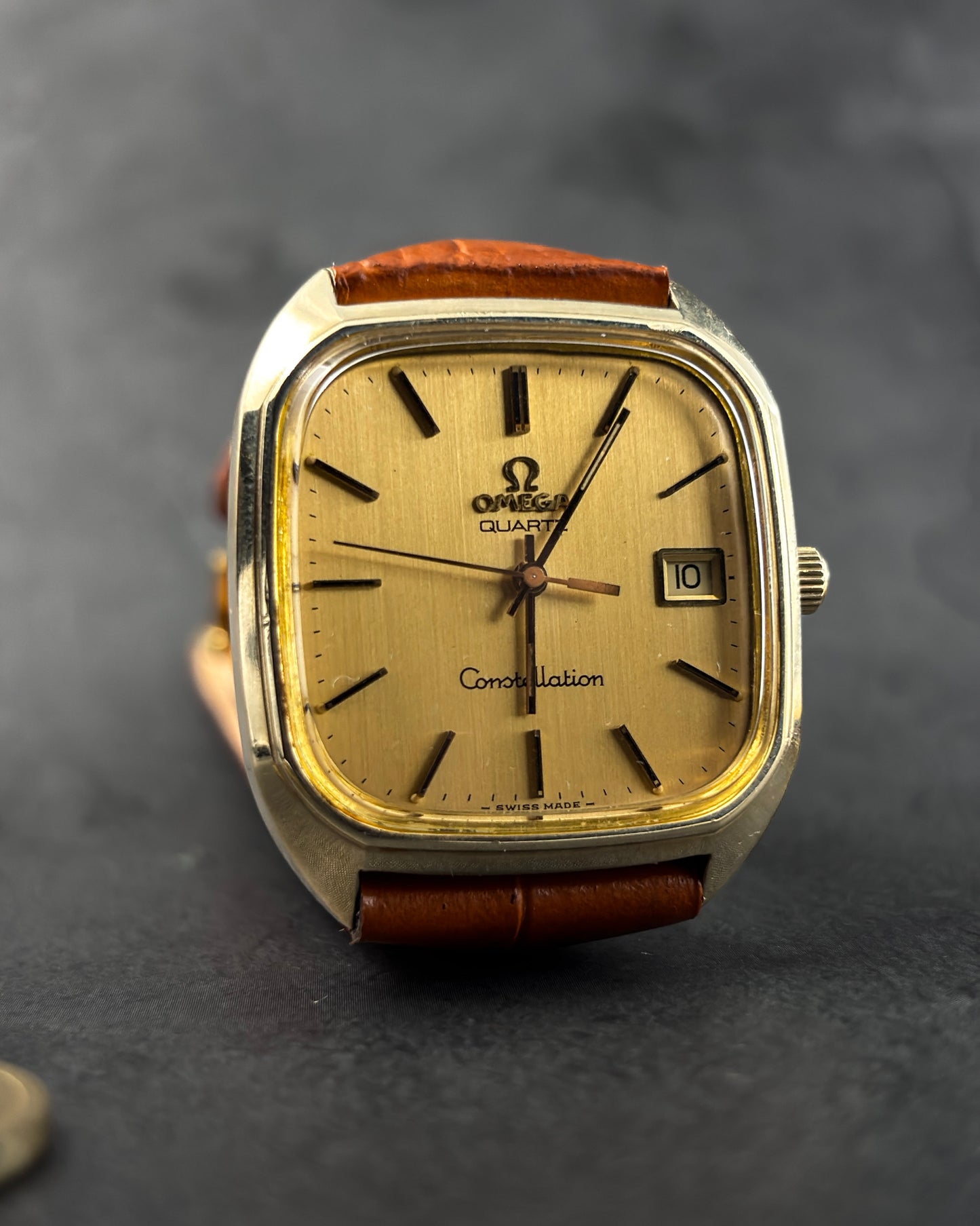 Omega Constellation Quartz Men’s 10k Gold