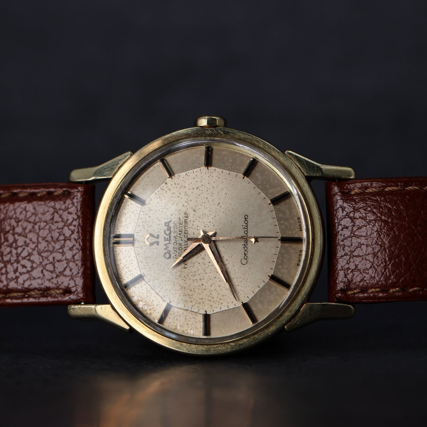 Omega Constellation Pie Pan