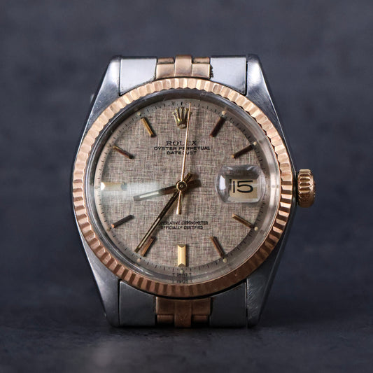Rolex Datejust Grey Linen Dial