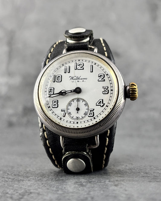 Waltham USA WWI Trench Watch - Sterling Silver- 1916