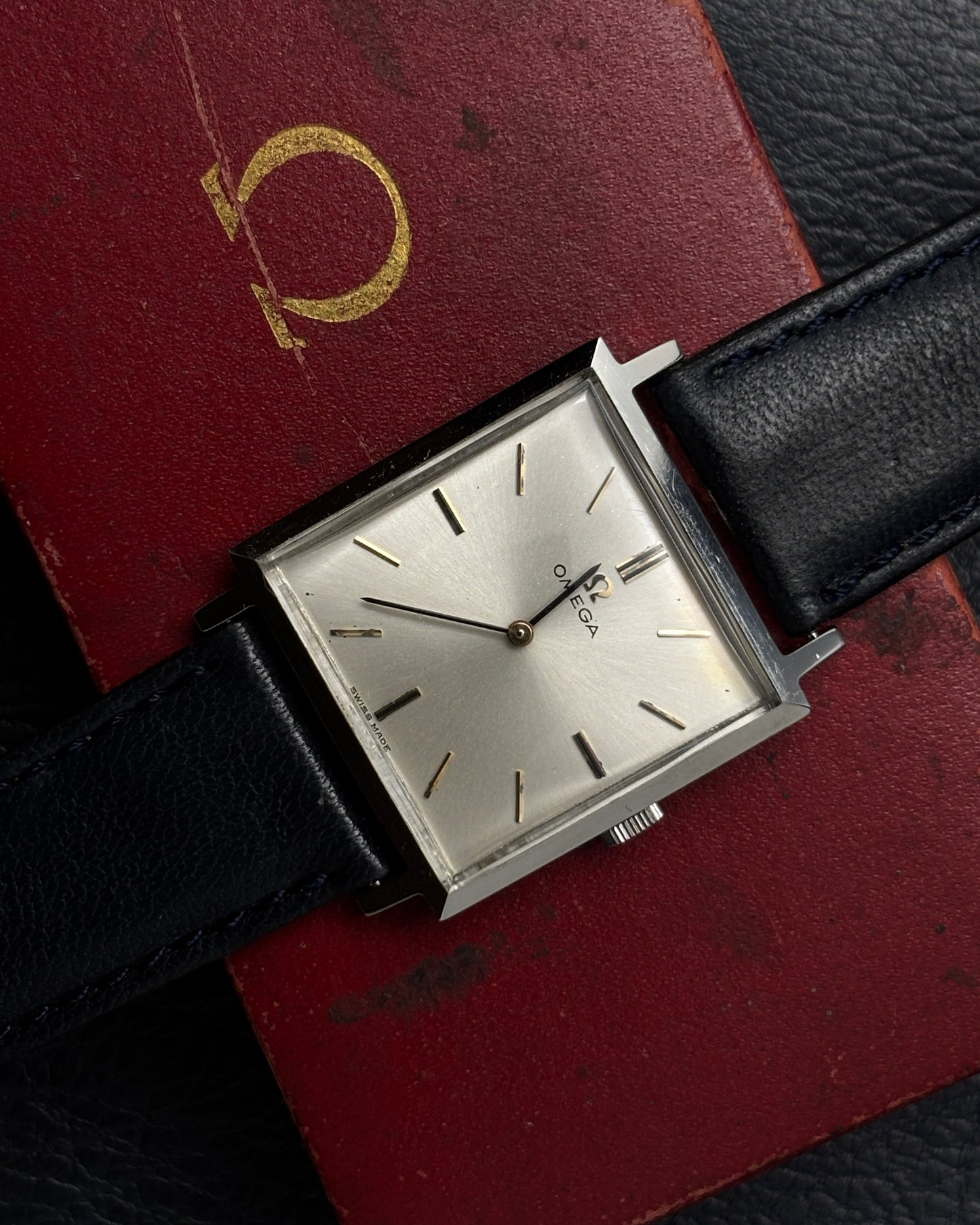 Omega Dress Watch with Original Vintage Box