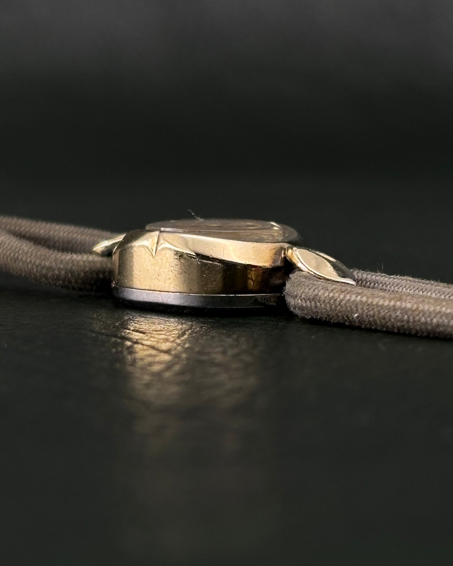 Longines Ladies Cocktail Watch- Gold Cap