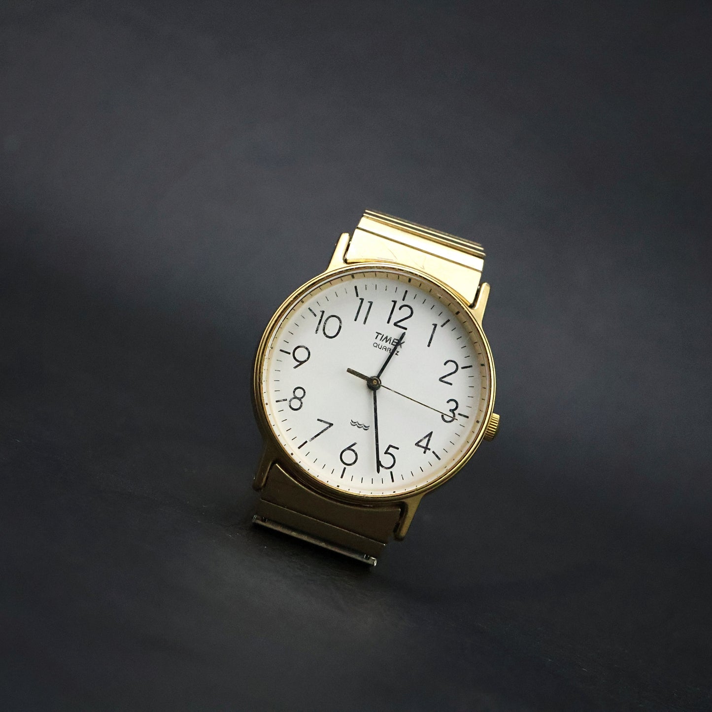 Timex Classic Gold Quartz Expansion Bracelet Watch