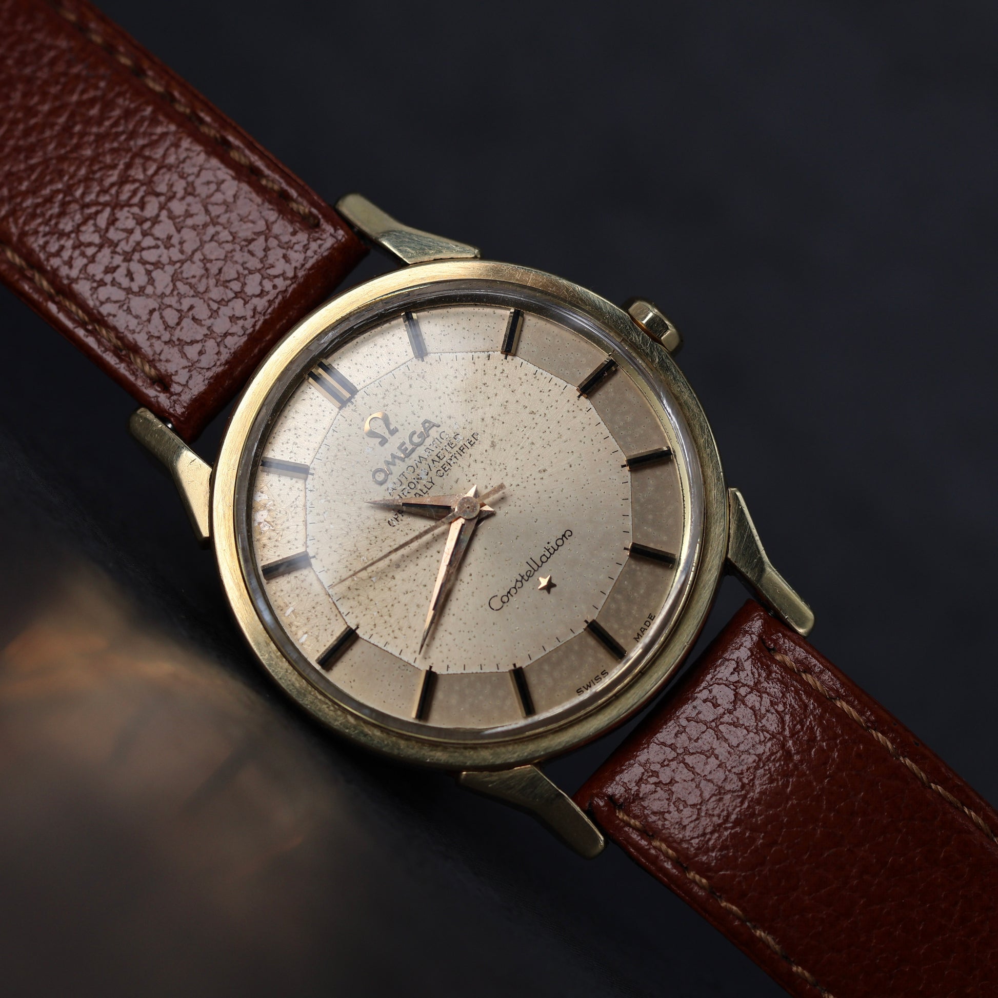 Omega Constellation Pie Pan