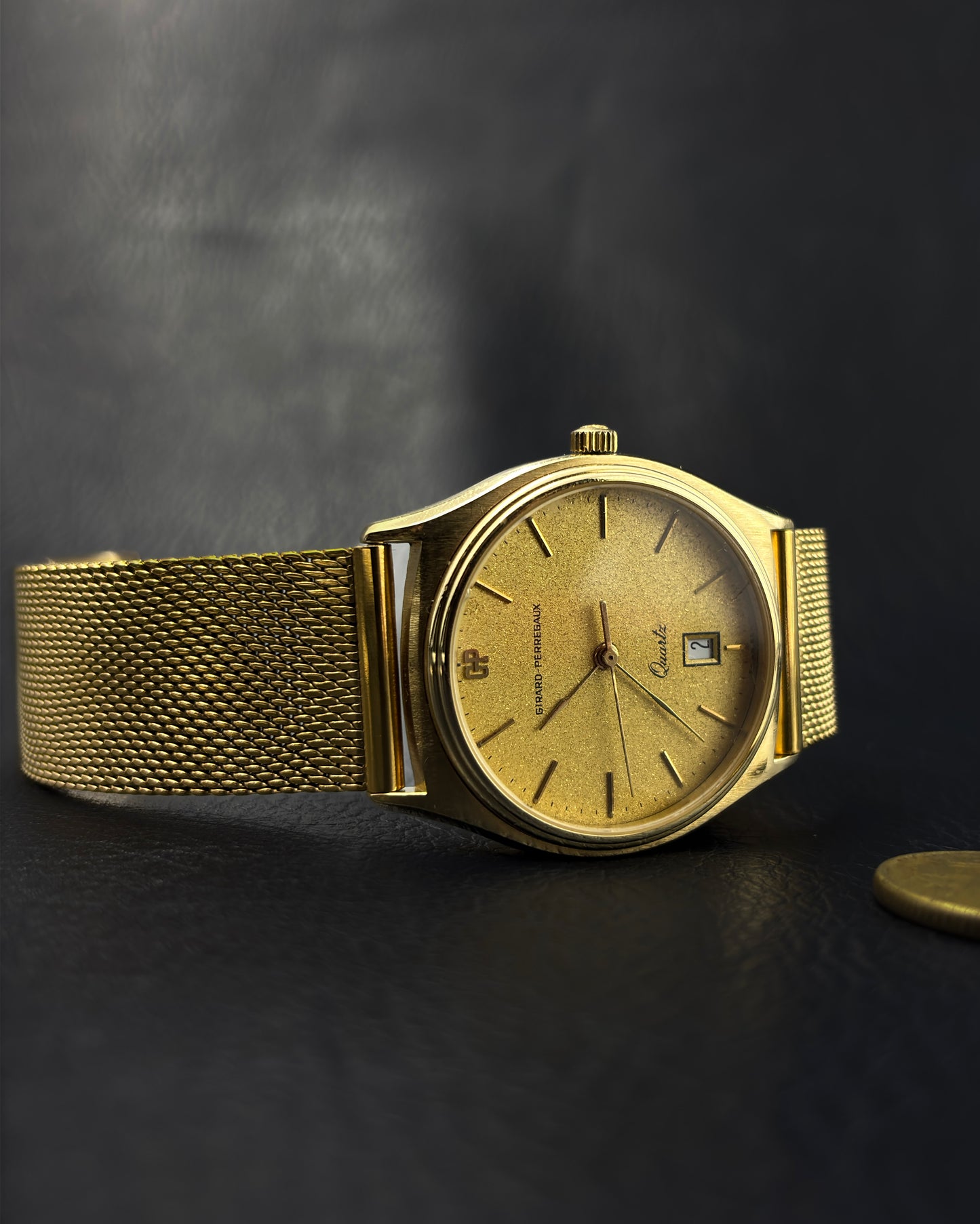 Girard-Perregaux Quartz Watch | 20-Micron Gold-Plated