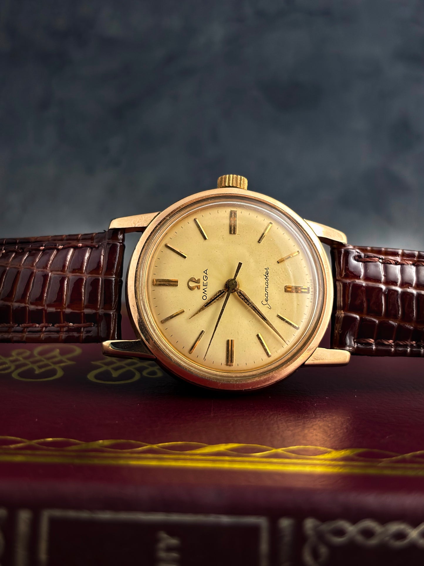 Omega Seamaster | 14K Gold Top