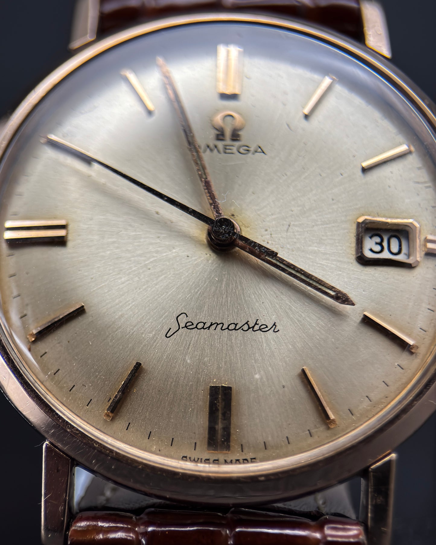 Omega Seamaster Rare Pink Gold Cap