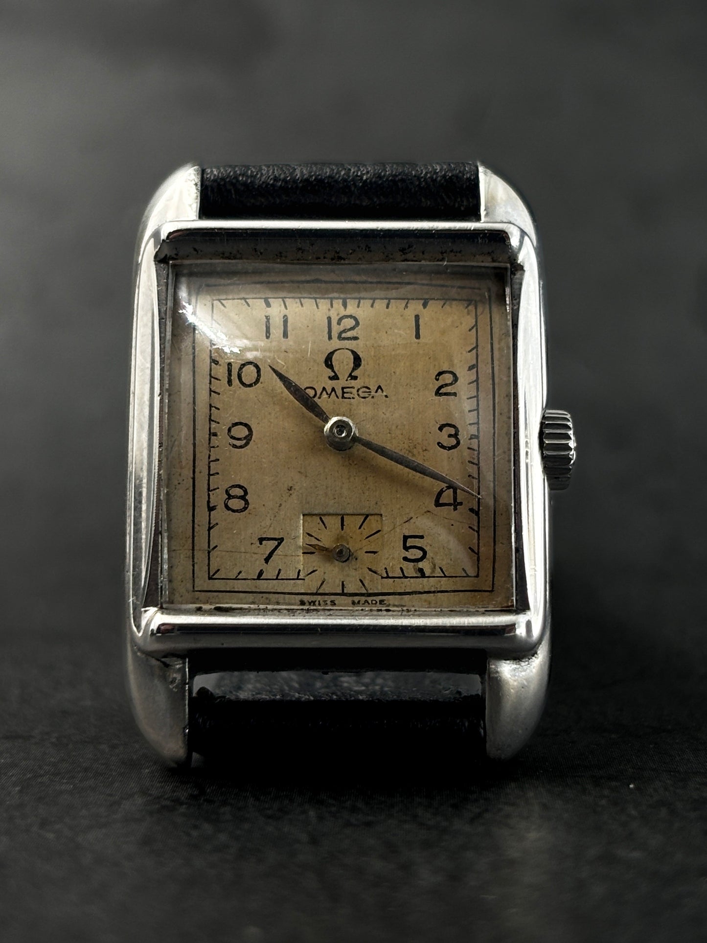 Omega Tank Watch | Vintage 1930s | Subsecond