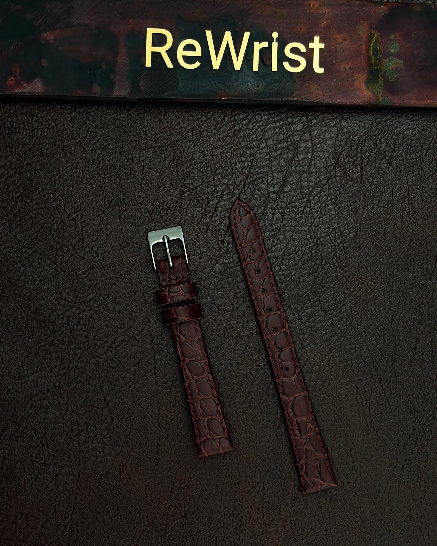 Italian Leather Strap - Brown