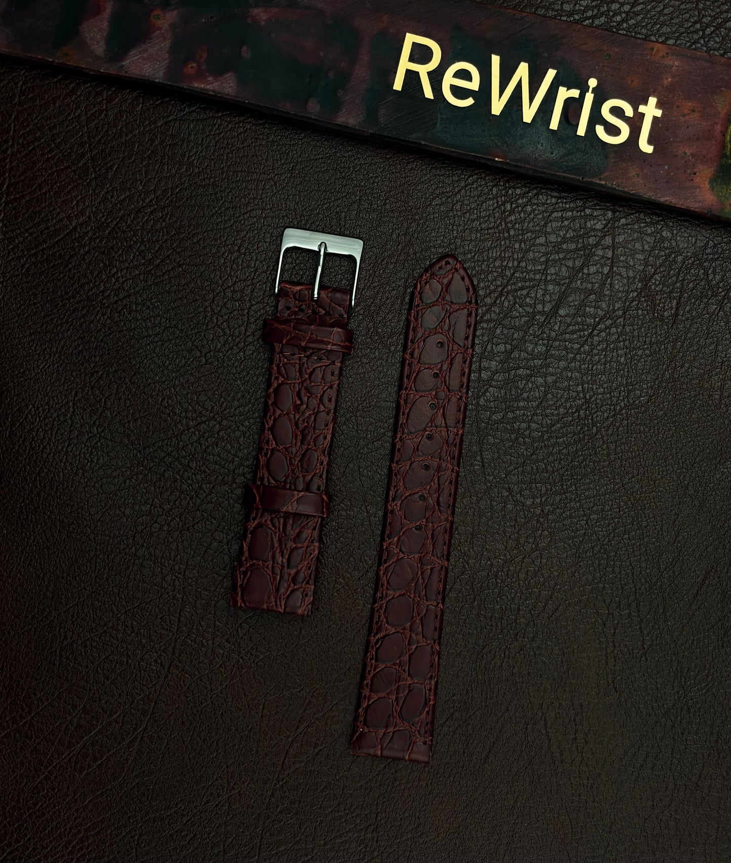 Italian Leather Strap - Brown