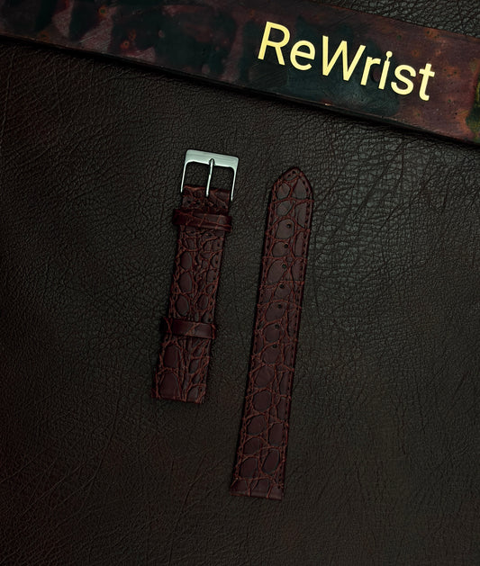 Italian Leather Strap - Brown