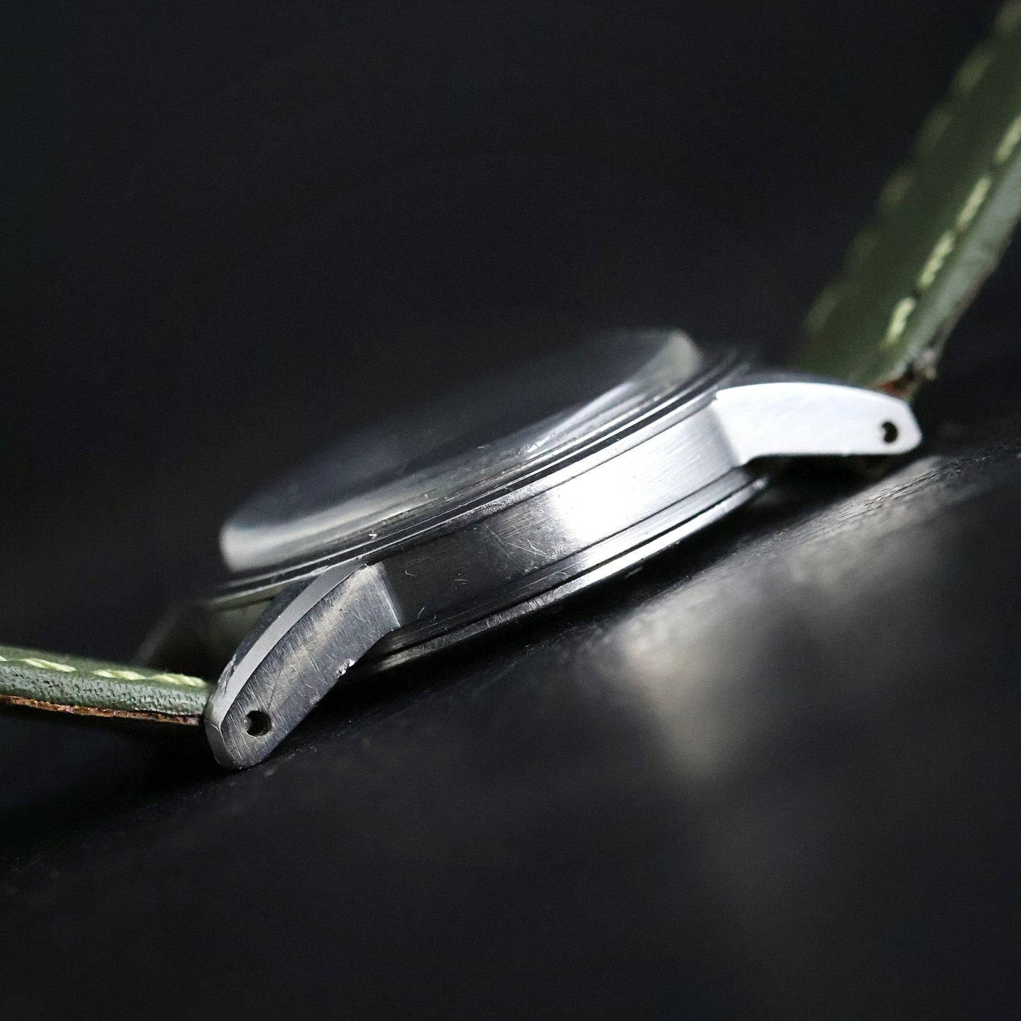 Omega Military - WW2 Era Black Dial, Red Seconds