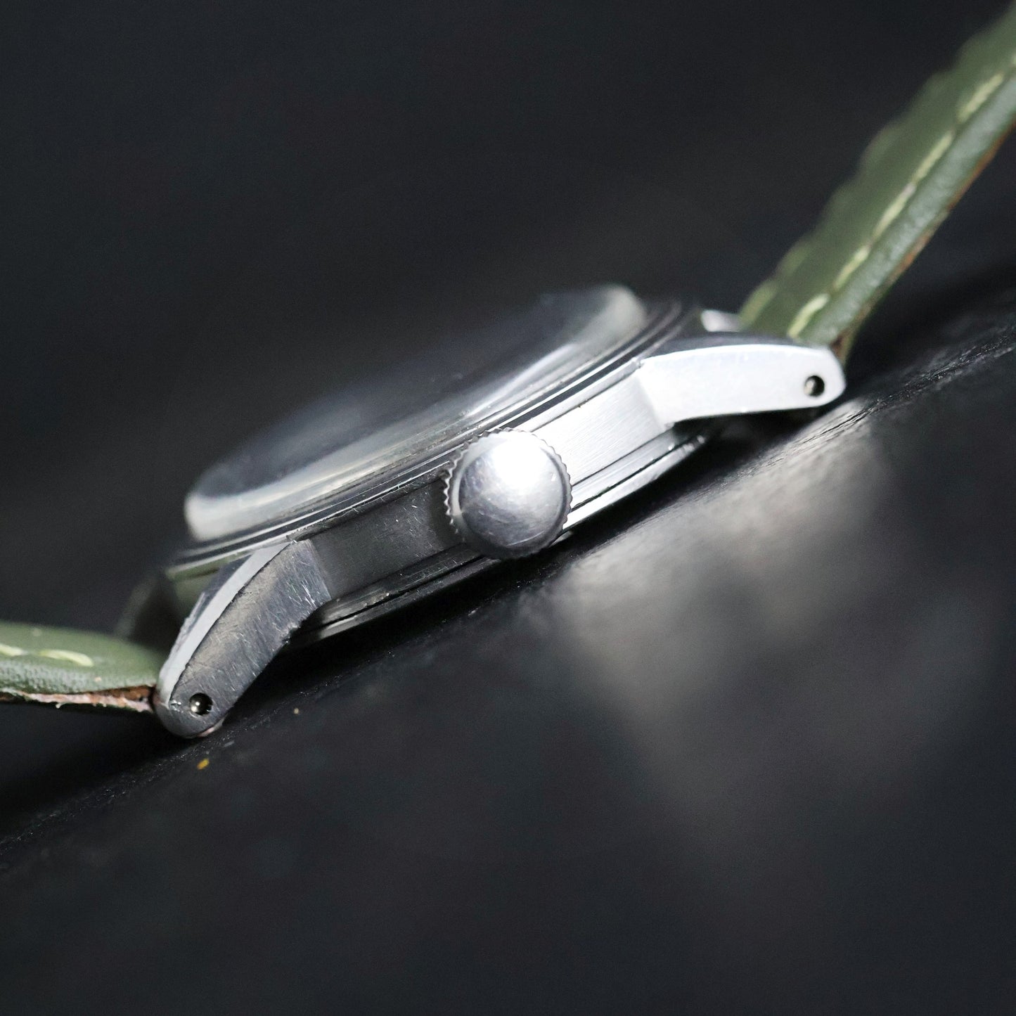 Omega Military - WW2 Era Black Dial, Red Seconds