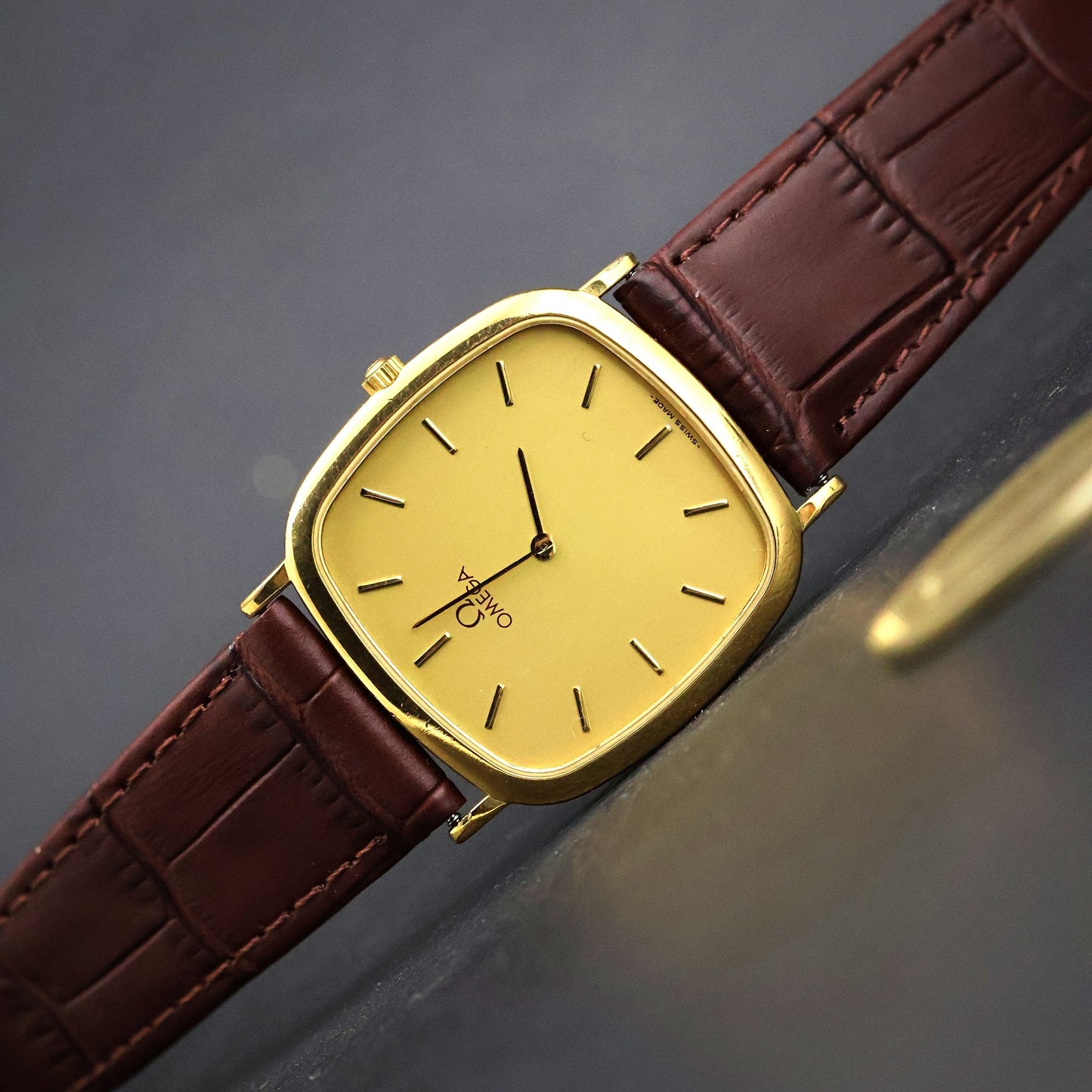 Omega De Ville - Gold Cushion NOS