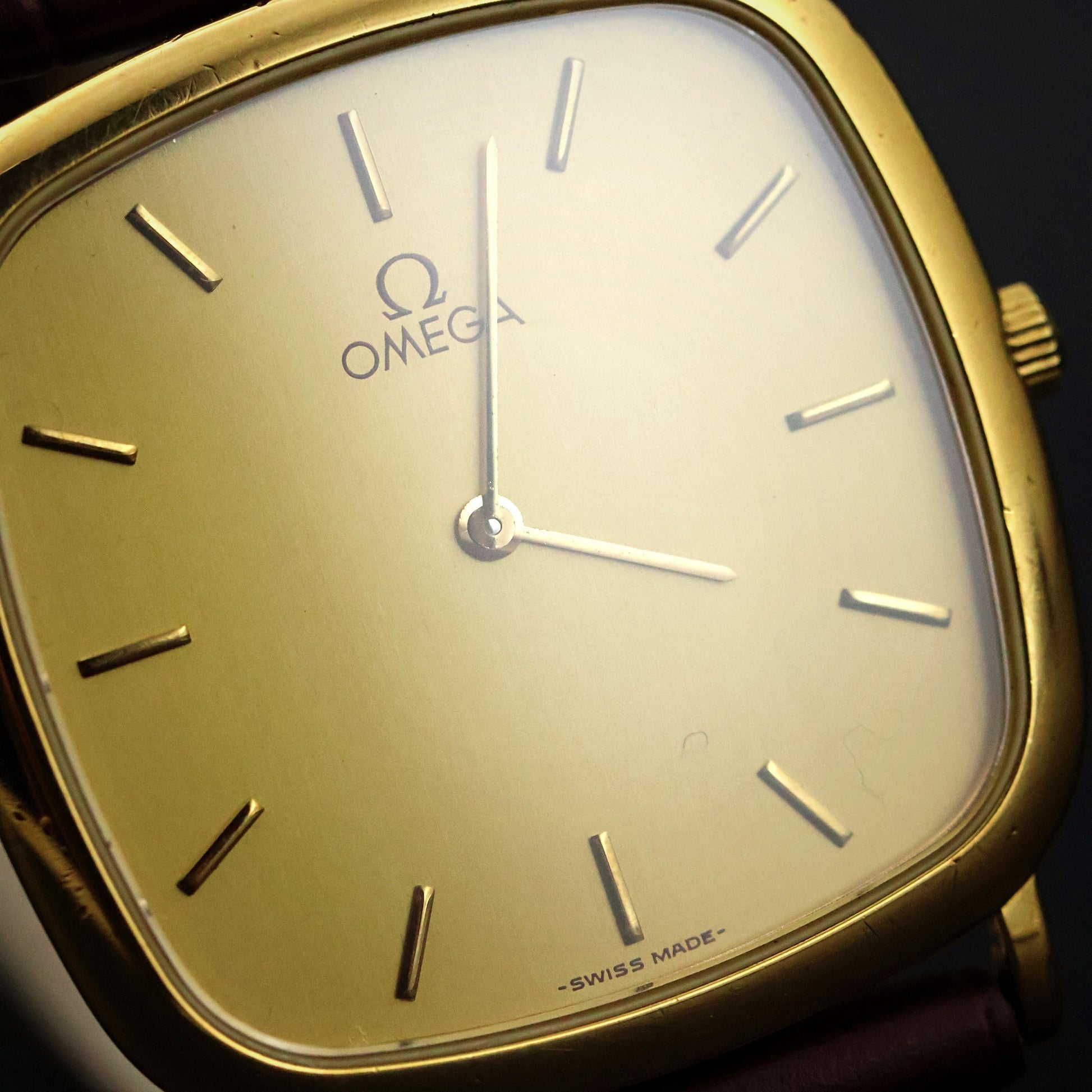Omega De Ville - Gold Cushion NOS