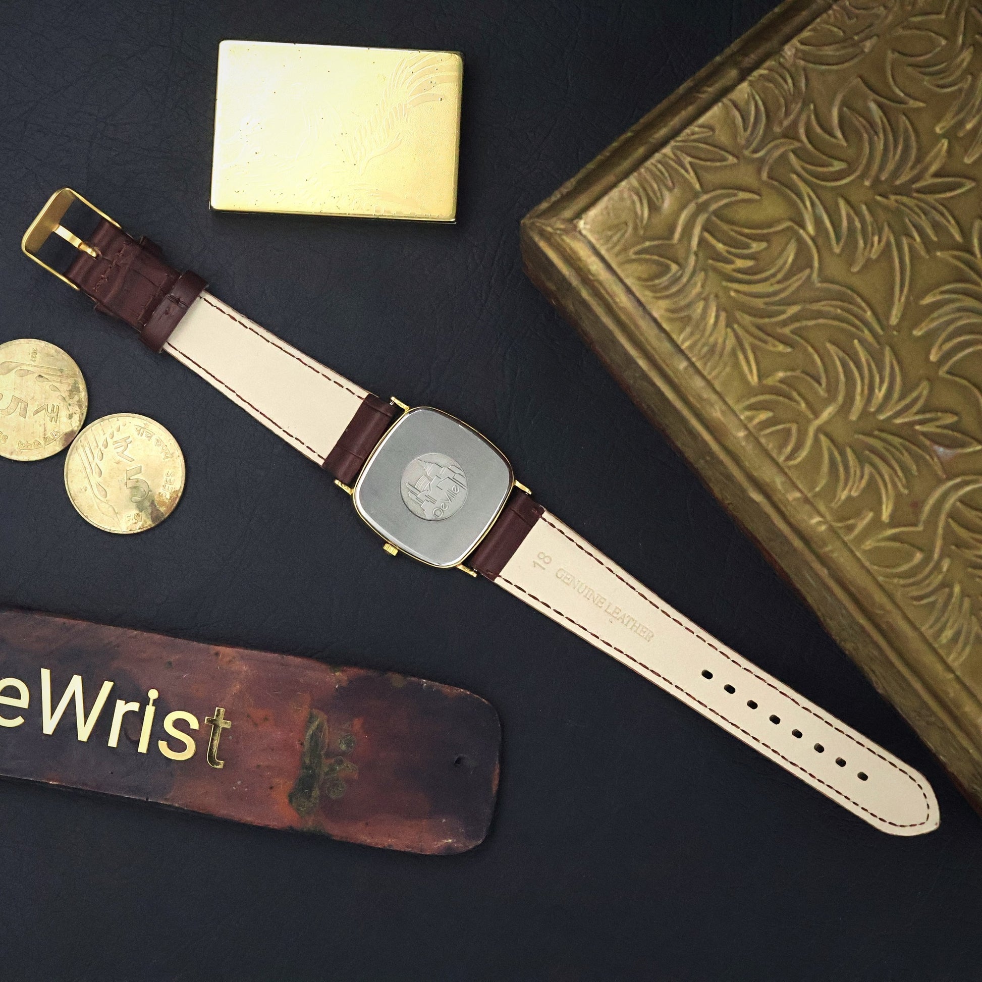 Omega De Ville - Gold Cushion NOS