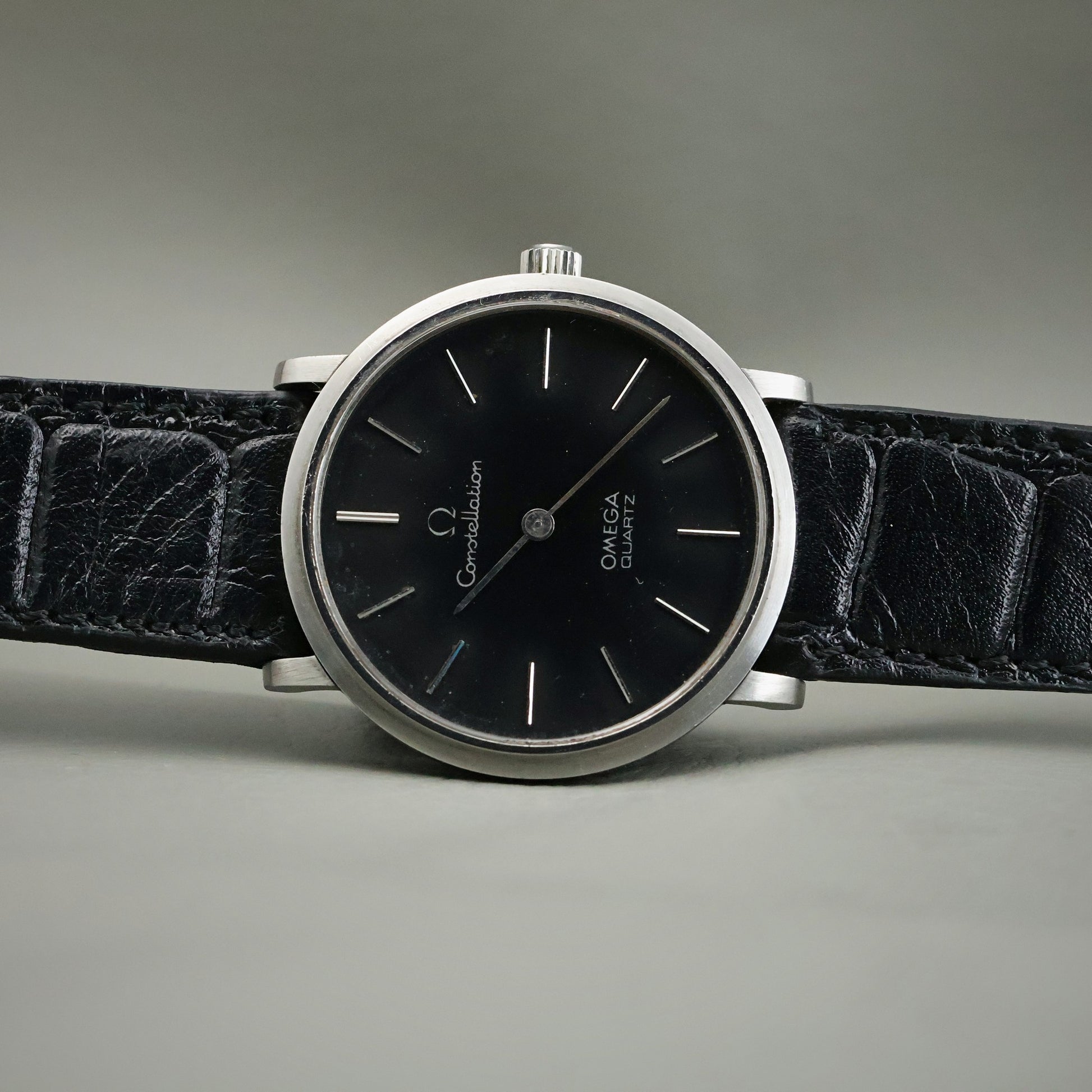 Omega Constellation Quartz - Rare Black Dial