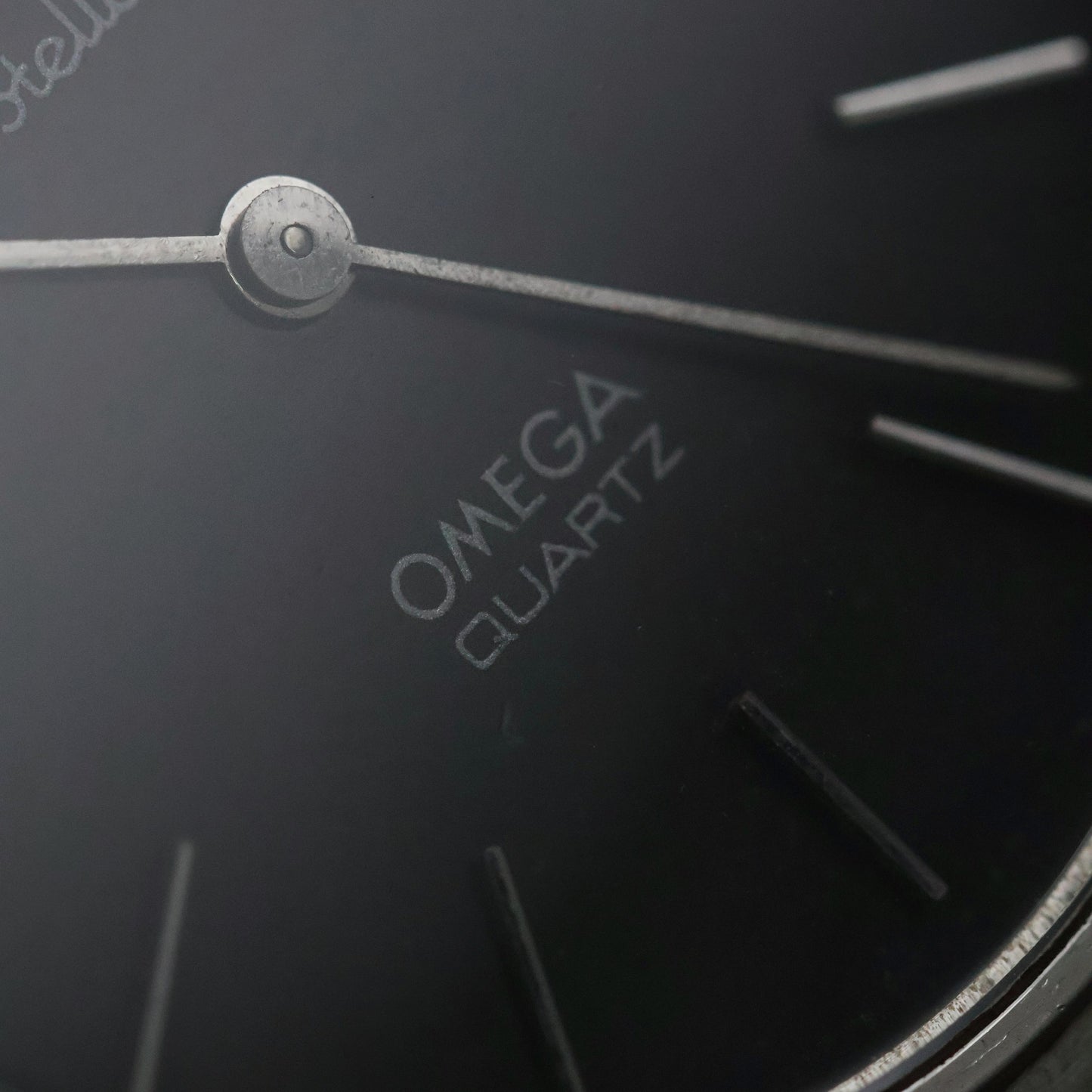 Omega Constellation Quartz - Rare Black Dial