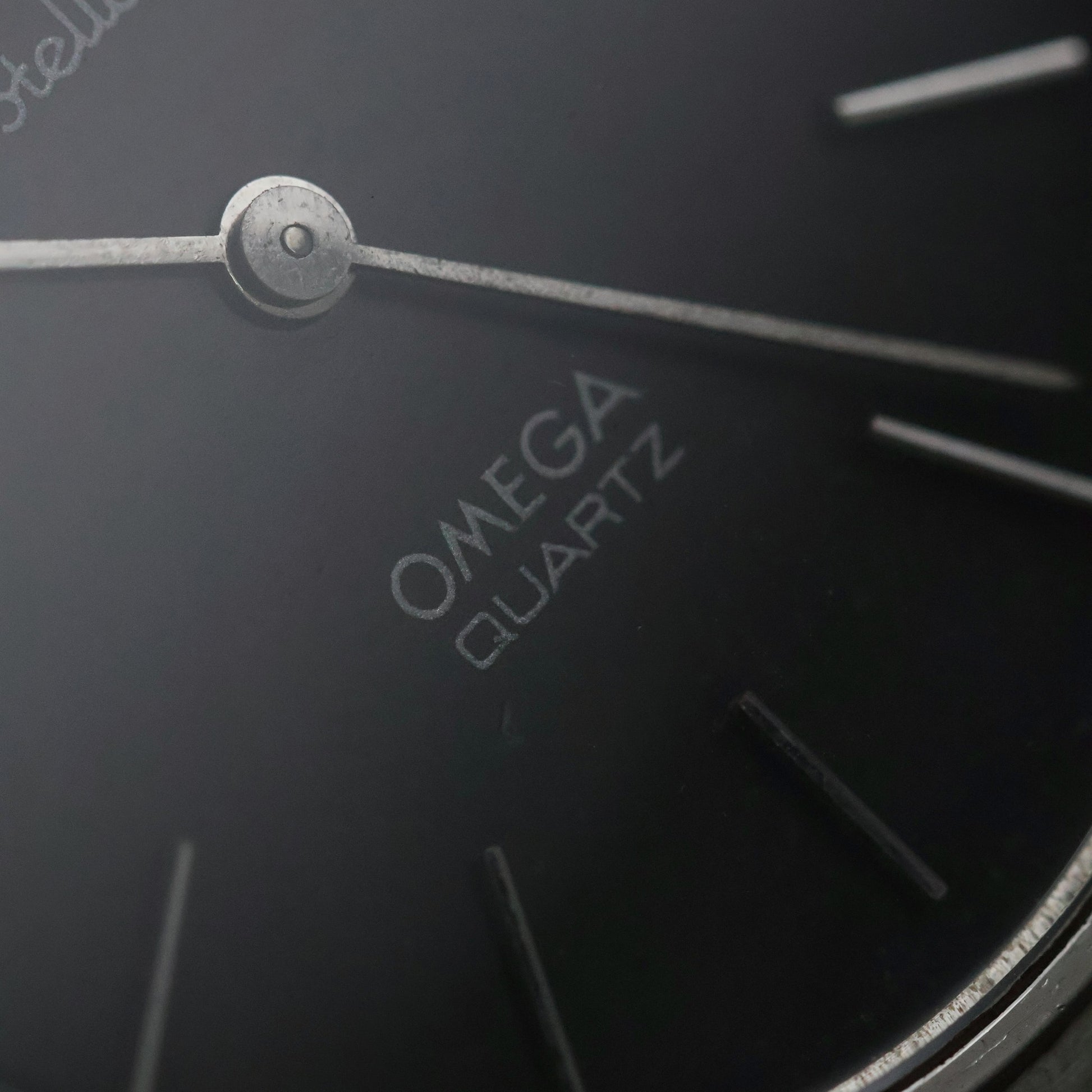 Omega Constellation Quartz - Rare Black Dial