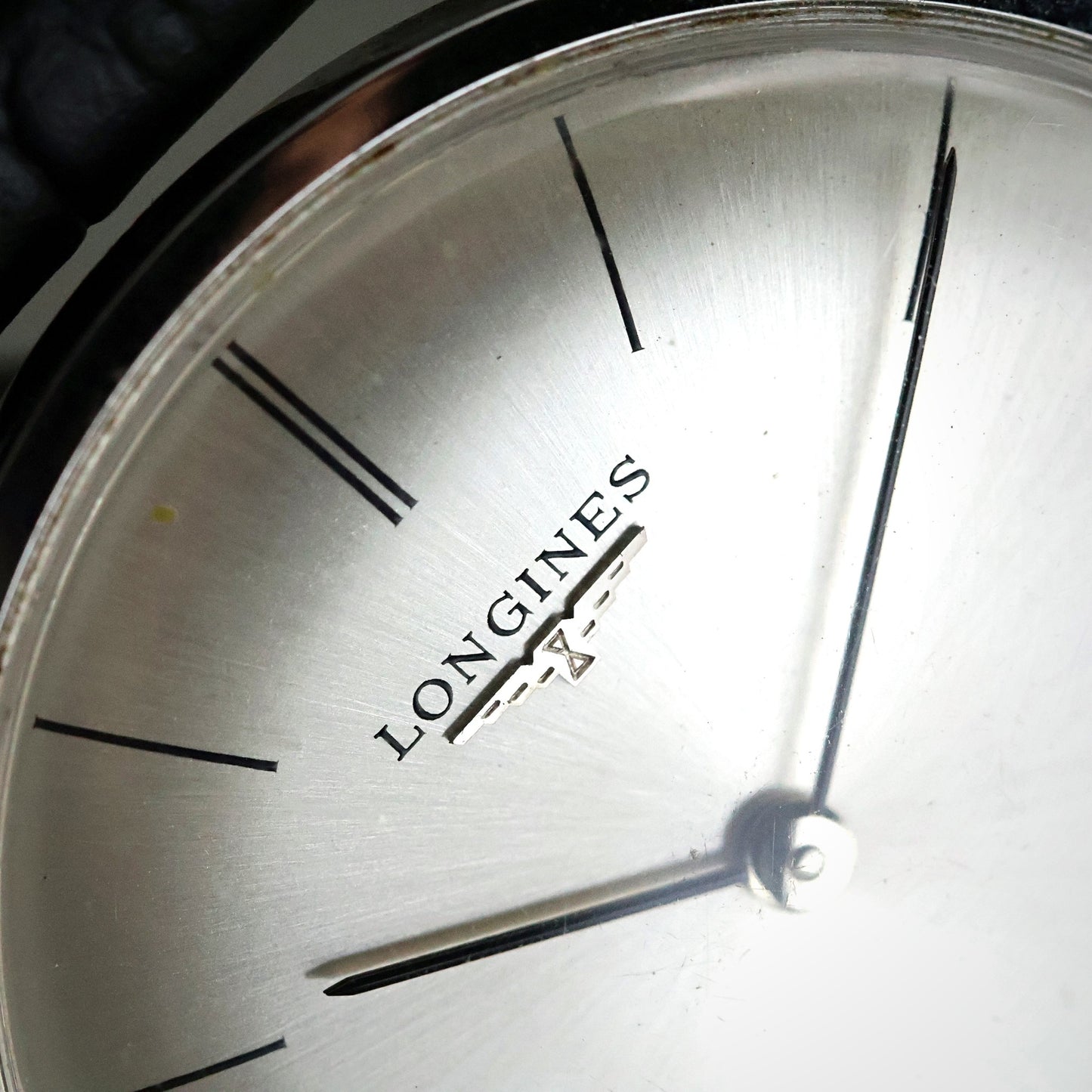 Longines Ultra-Thin Dress - NOS Silver Sunburst