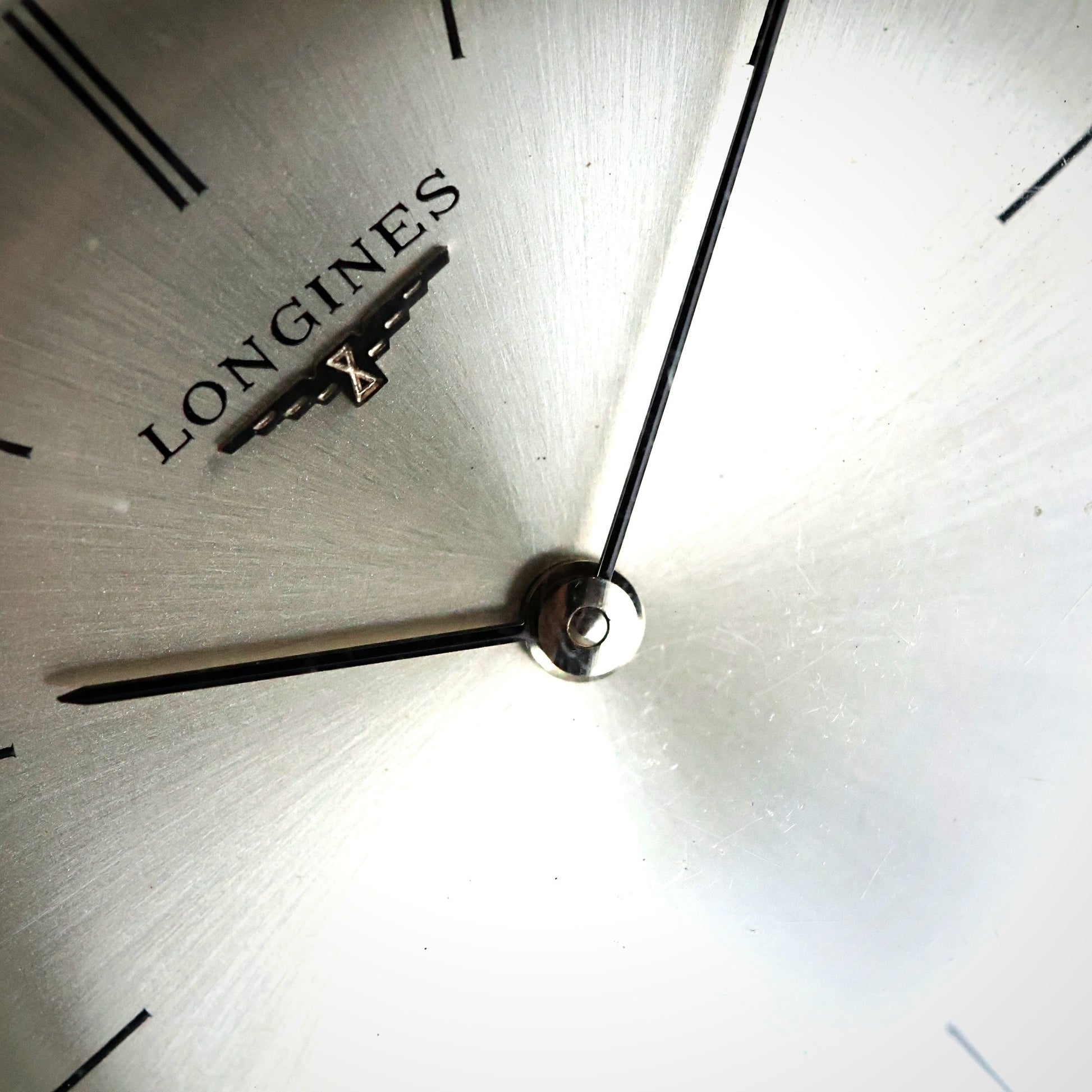 Longines Ultra-Thin Dress - NOS Silver Sunburst