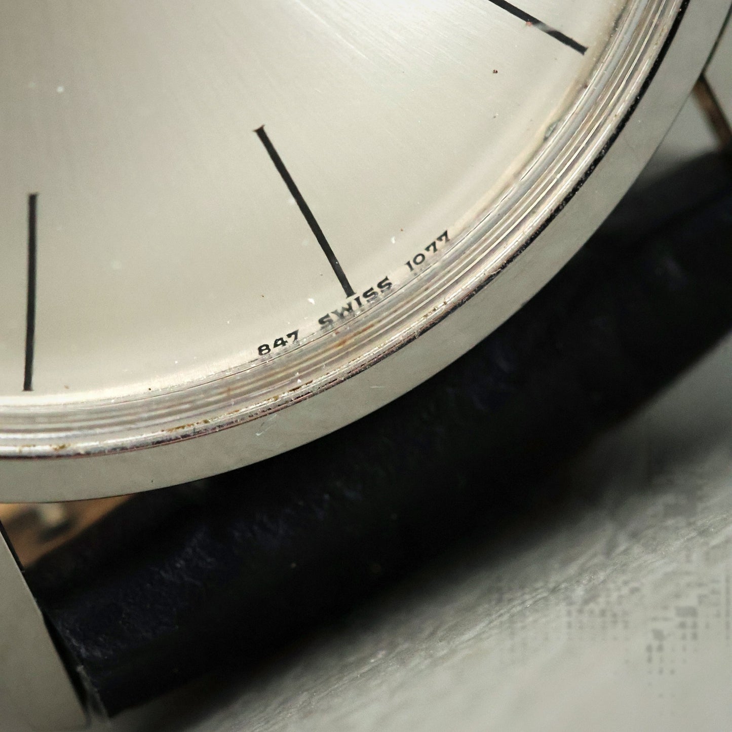 Longines Ultra-Thin Dress - NOS Silver Sunburst