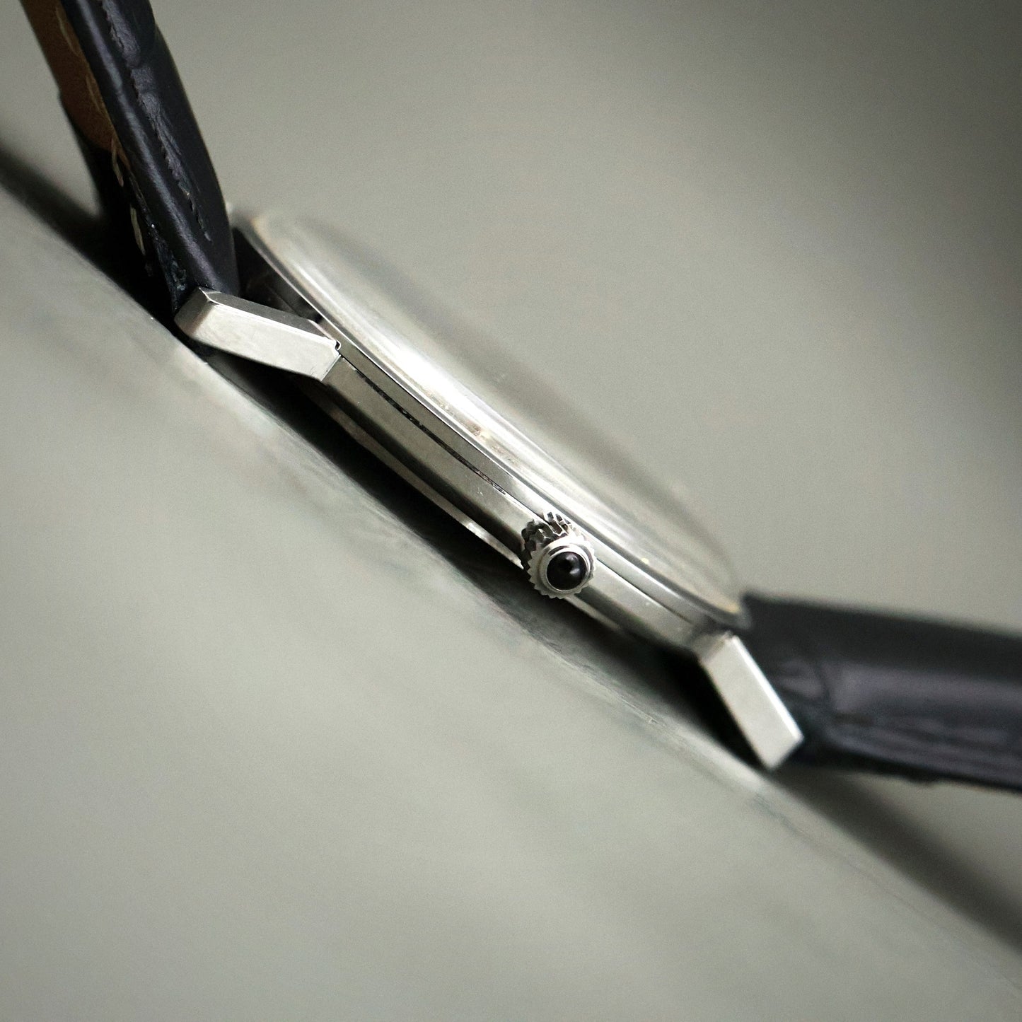 Longines Ultra-Thin Dress - NOS Silver Sunburst