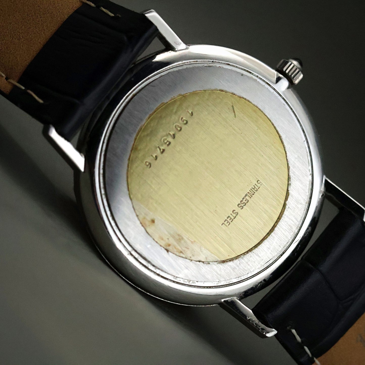 Longines Ultra-Thin Dress - NOS Silver Sunburst