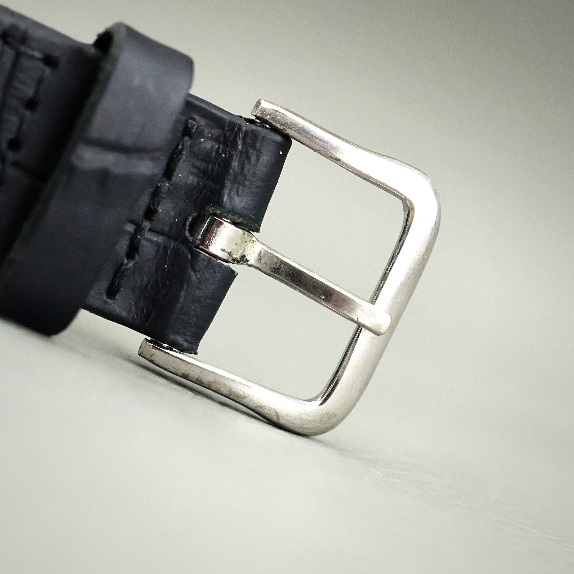 Longines Tank - 10K White Gold Filled, Black Dial