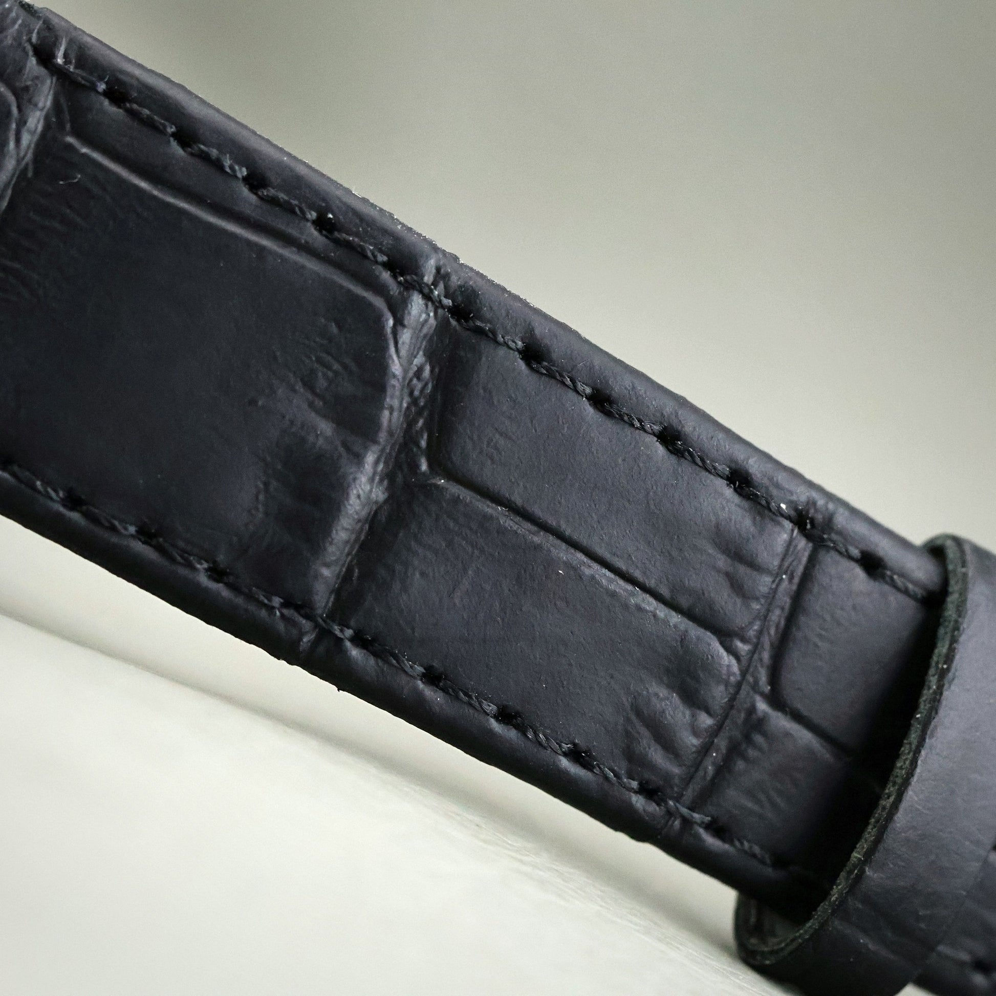 Longines Tank - 10K White Gold Filled, Black Dial