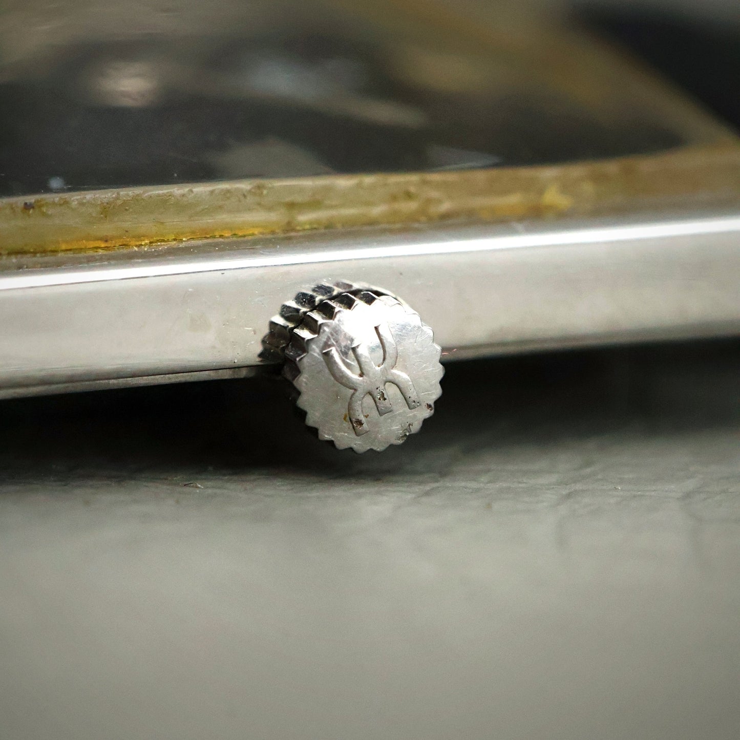 Ebel Square - Black Dial, Architectural Case