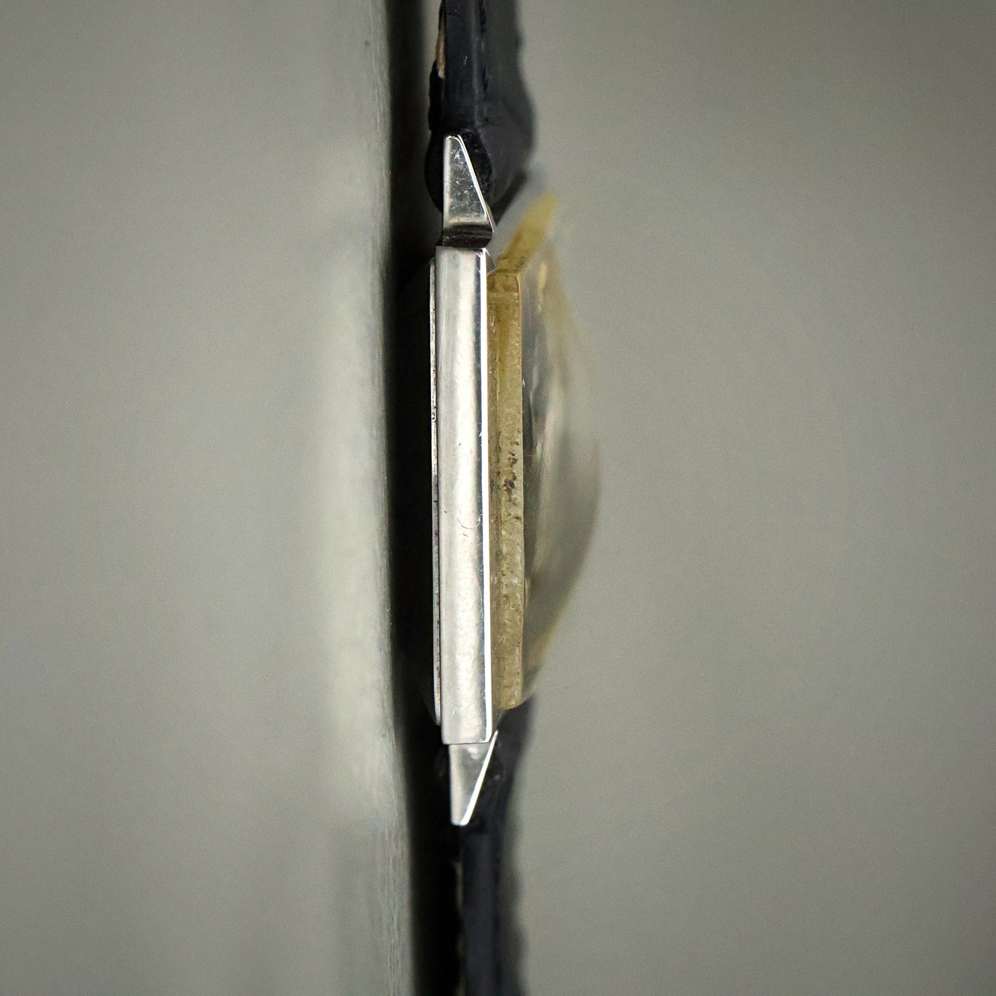 Ebel Square - Black Dial, Architectural Case