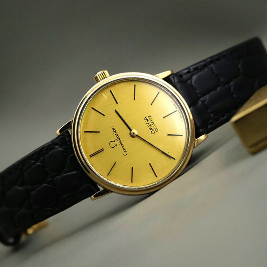 Omega Constellation Quartz - Gold, White Dial