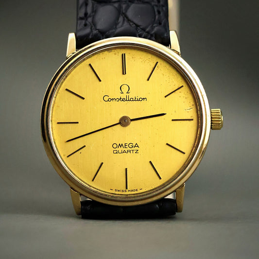 Omega Constellation Quartz - Gold, White Dial