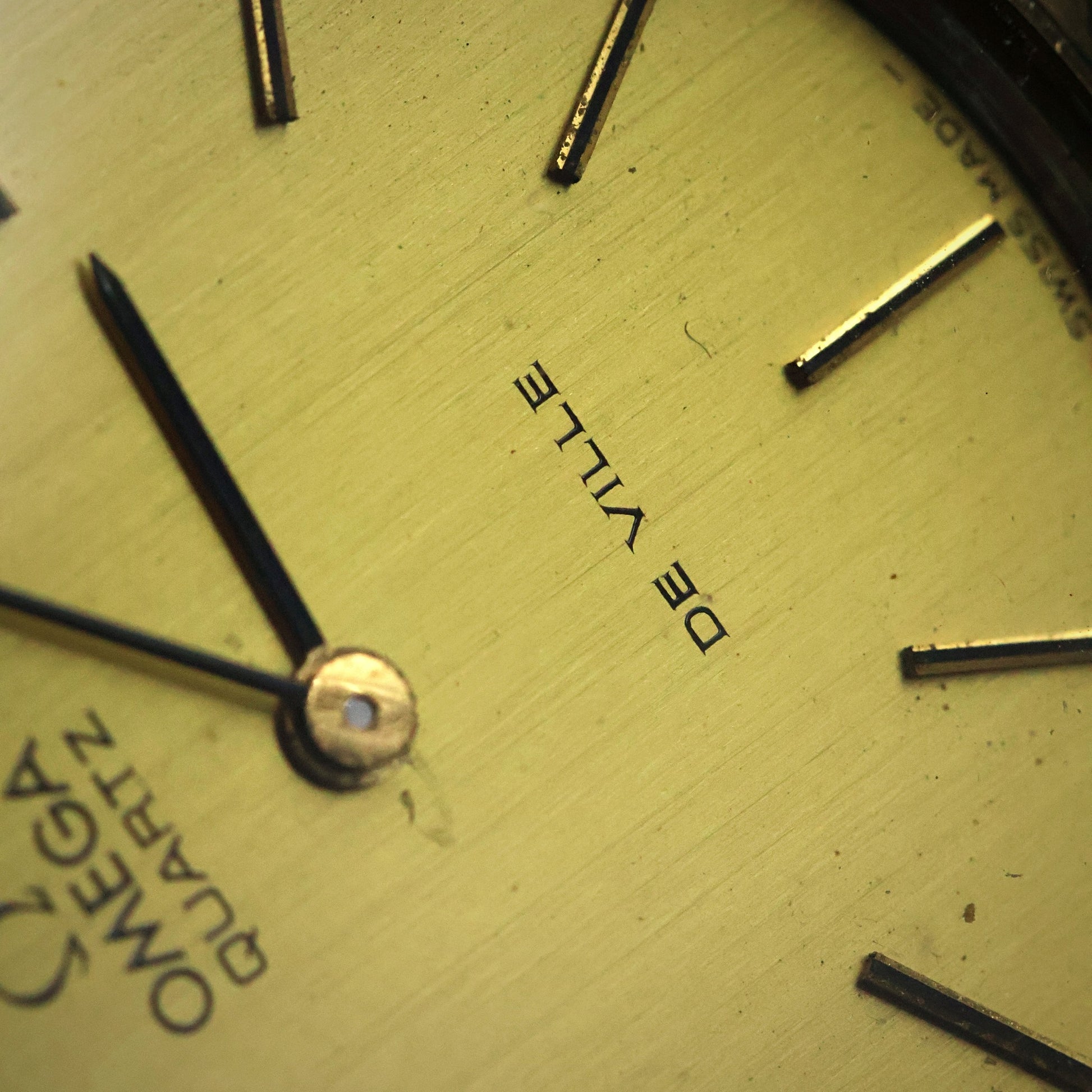 Omega De Ville Quartz - 10K Gold Filled Round