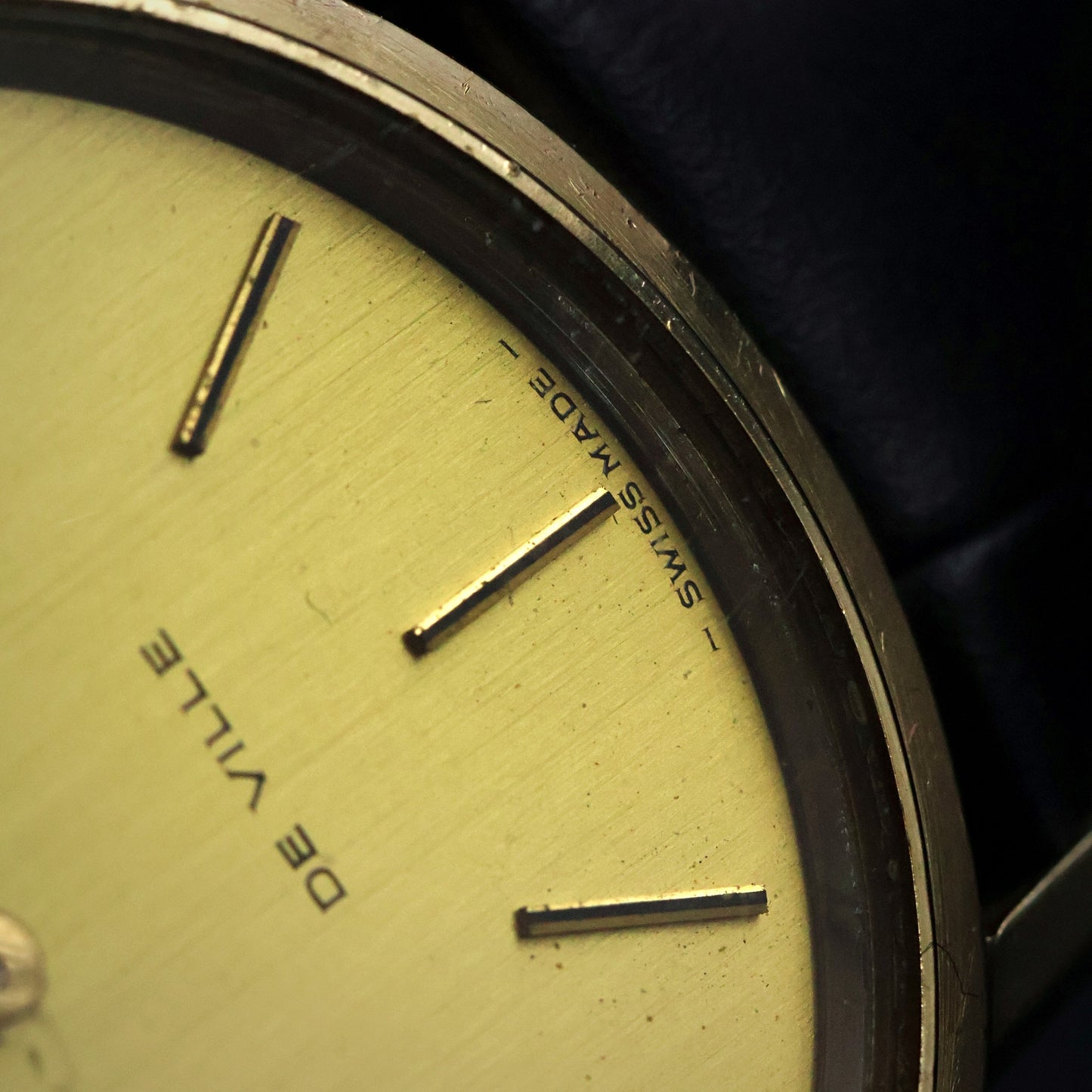 Omega De Ville Quartz - 10K Gold Filled Round