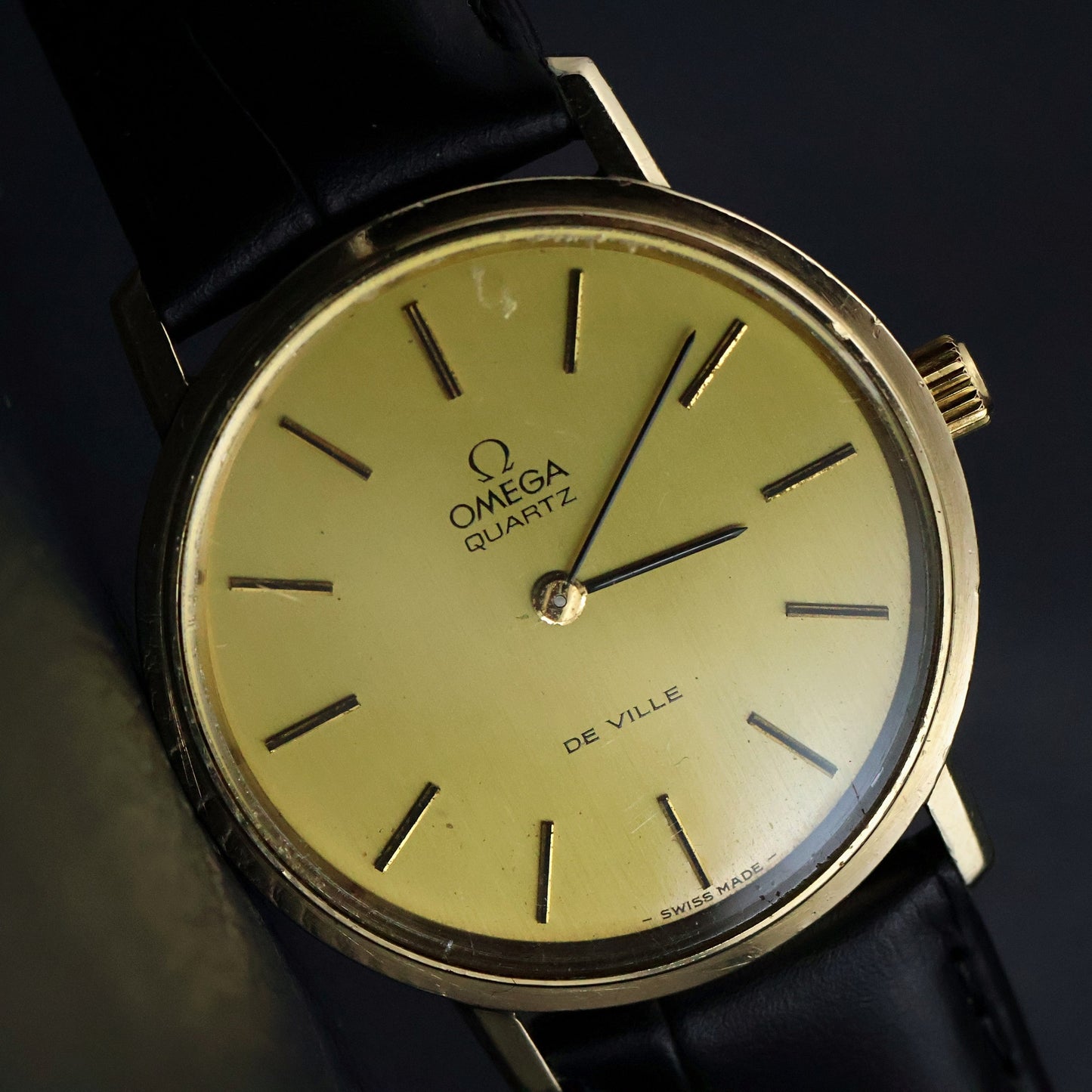 Omega De Ville Quartz - 10K Gold Filled Round