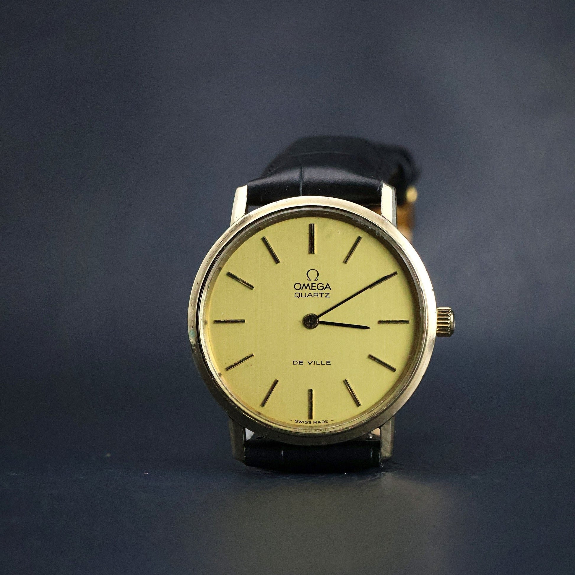 Omega De Ville Quartz - 10K Gold Filled Round
