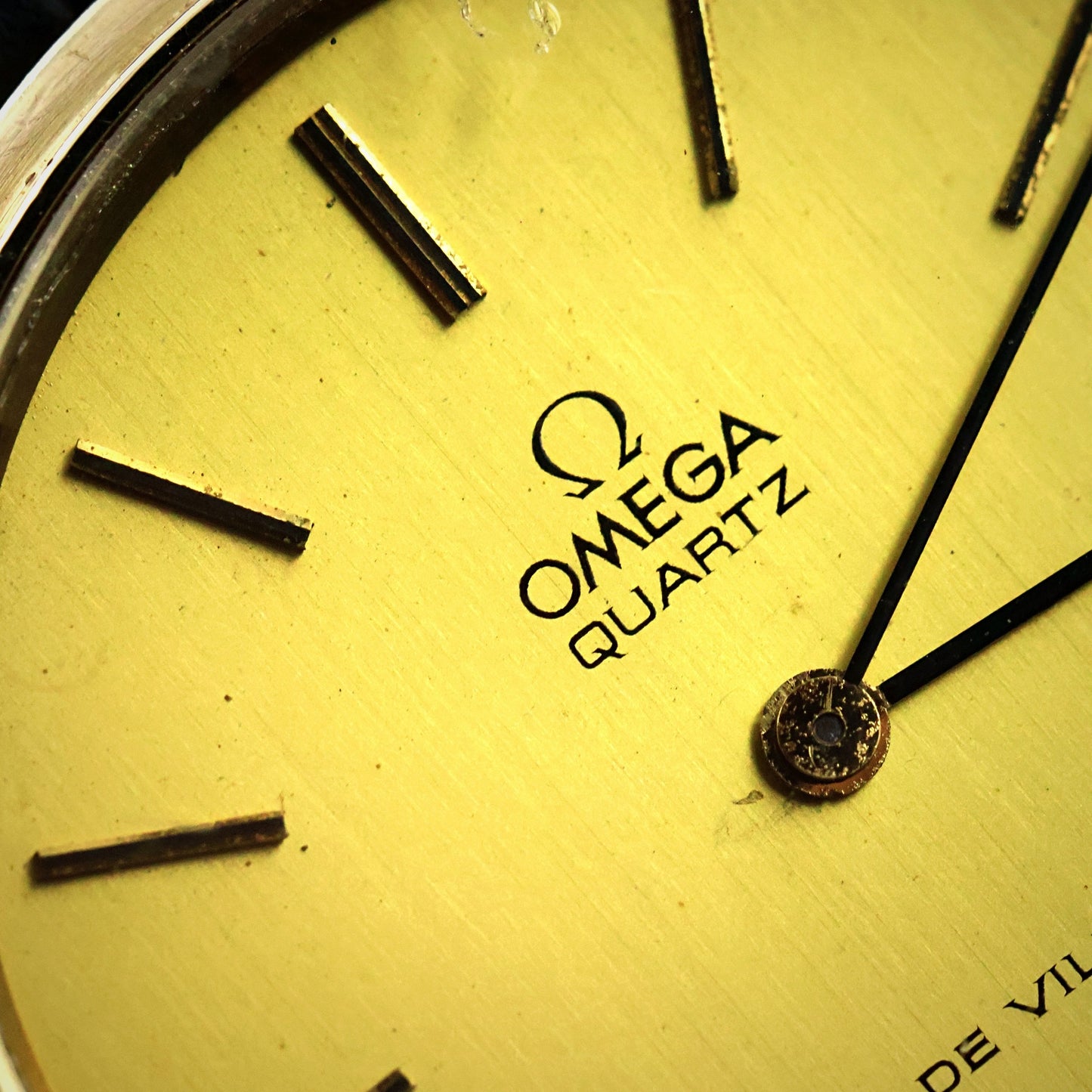 Omega De Ville Quartz - 10K Gold Filled Round
