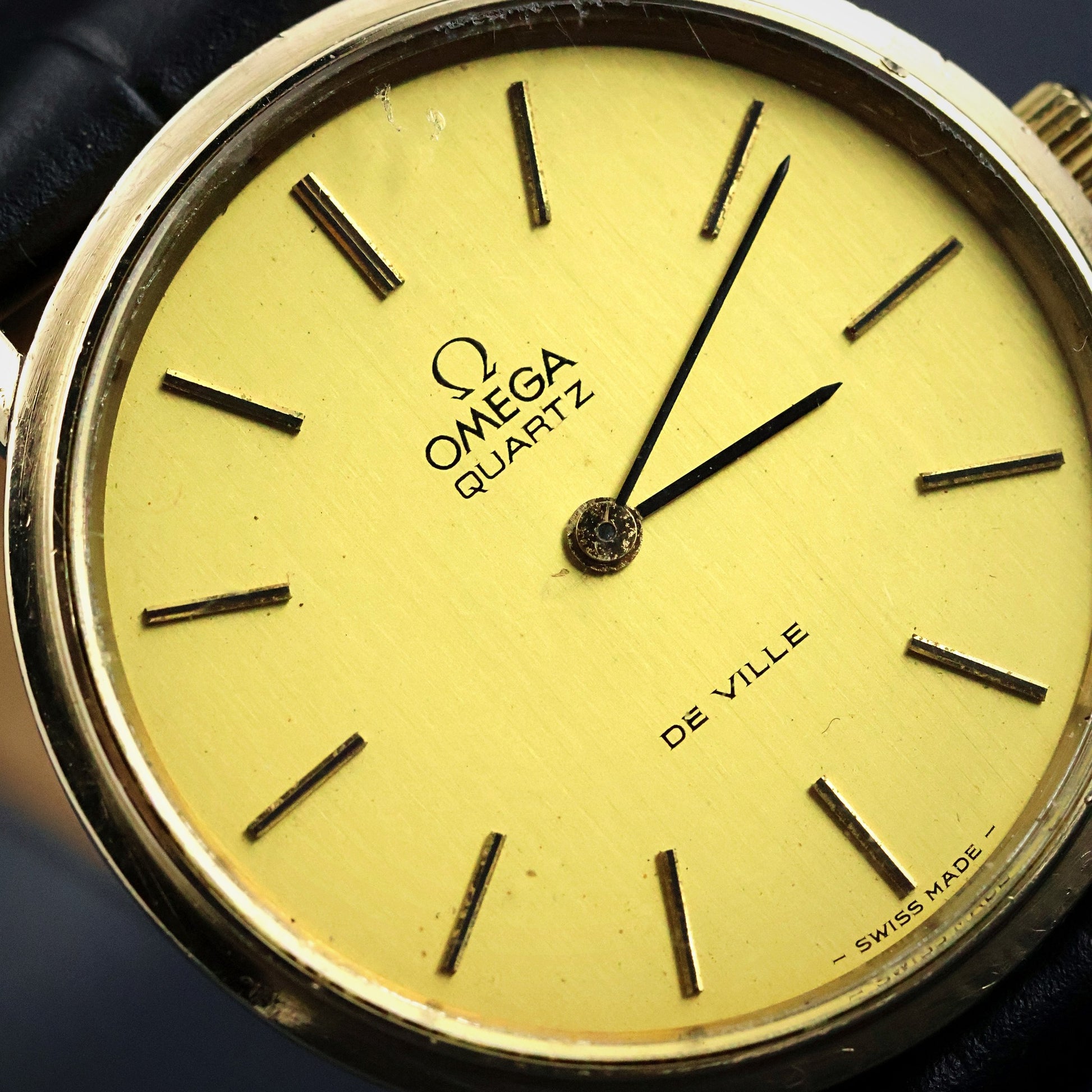 Omega De Ville Quartz - 10K Gold Filled Round